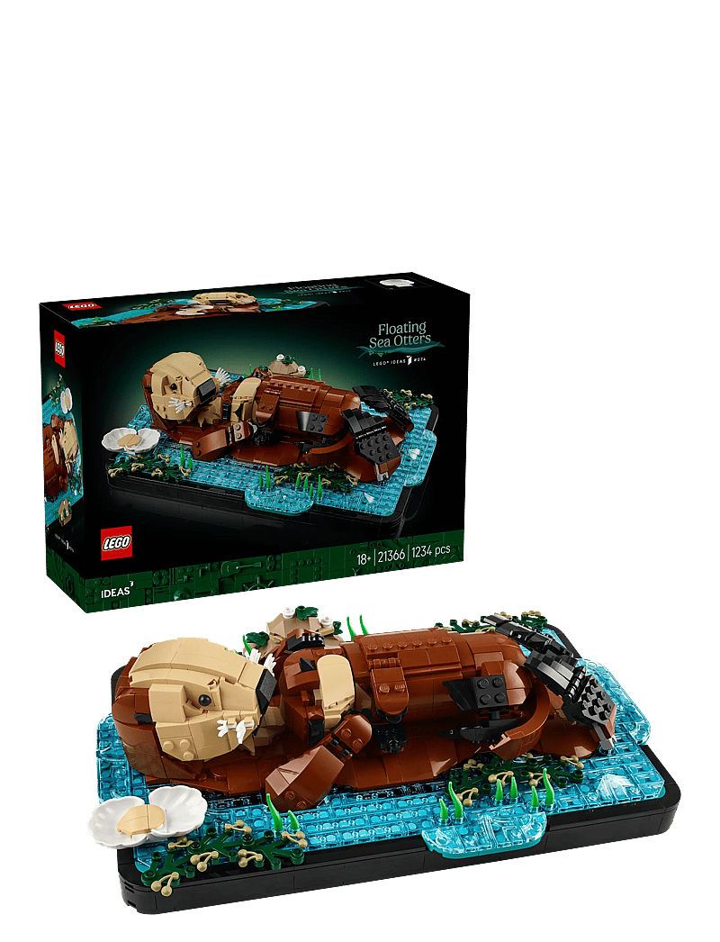 LEGO - Ideas Floating Sea Otters Building Set 21366 - lego ideas - multi - 0