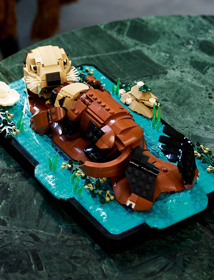 LEGO - Ideas Floating Sea Otters Building Set 21366 - lego ideas - multi - 4