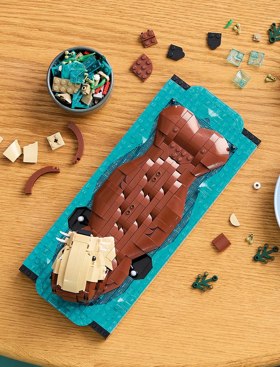 LEGO - Ideas Floating Sea Otters Building Set 21366 - lego ideas - multi - 5