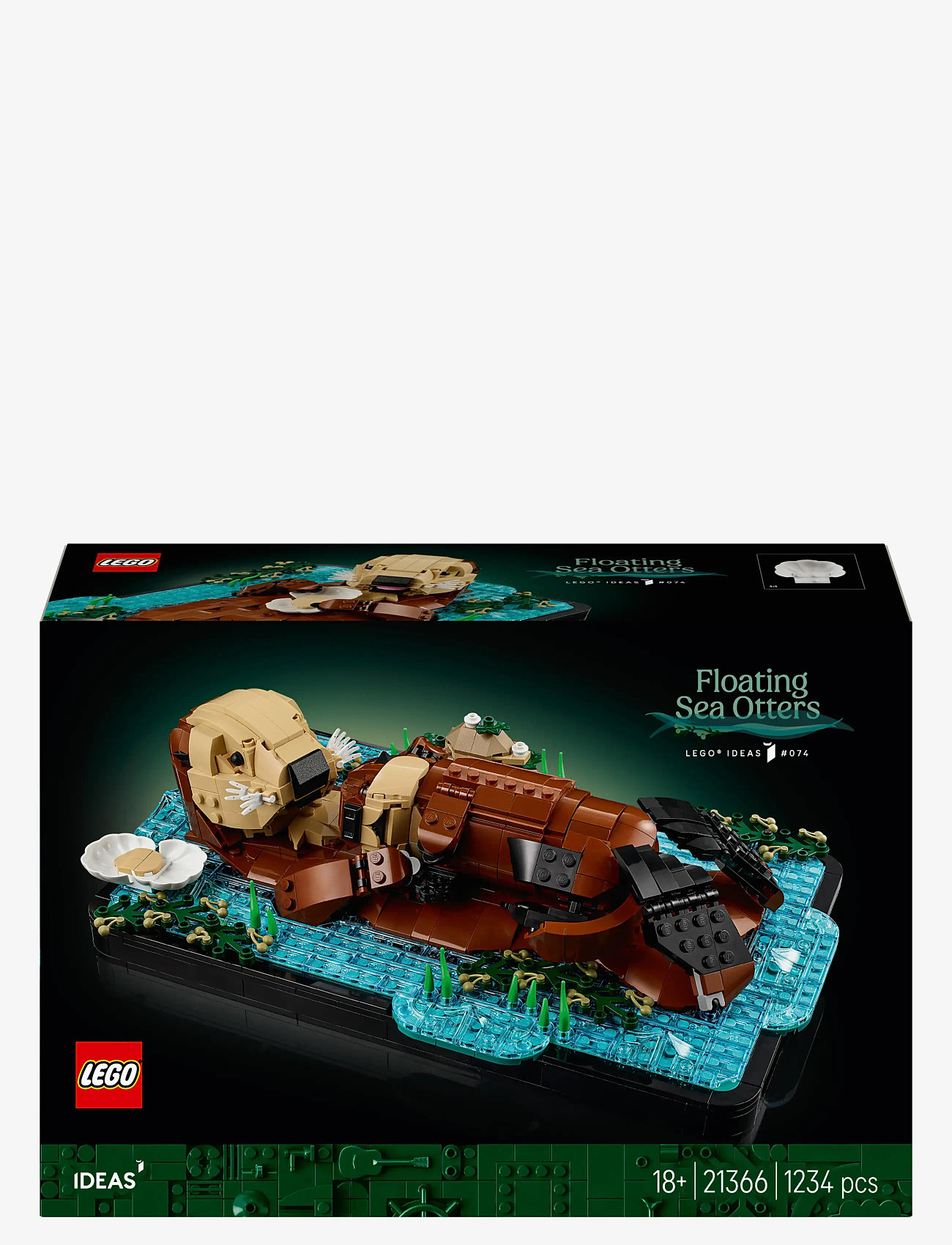 LEGO - Ideas Floating Sea Otters Building Set 21366 - lego ideas - multi - 2