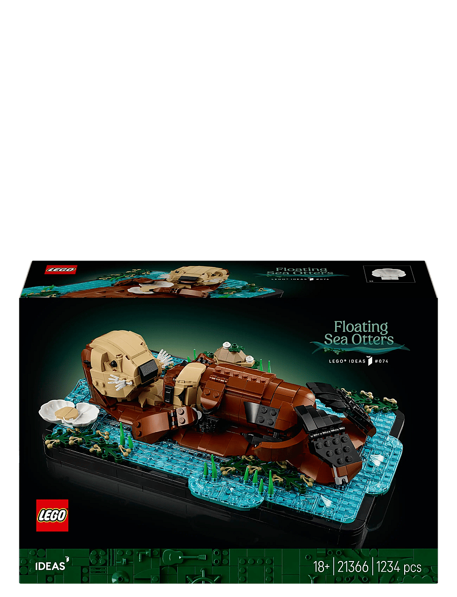 LEGO - Ideas Floating Sea Otters Building Set 21366 - lego ideas - multi - 2