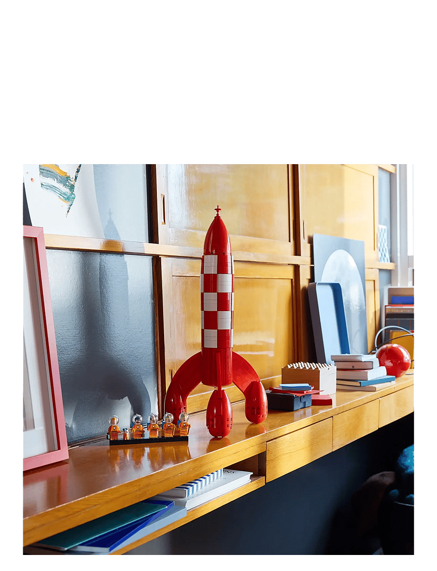 LEGO - Ideas Moon Rocket Building Kit 21367 - lego ideas - multi - 3