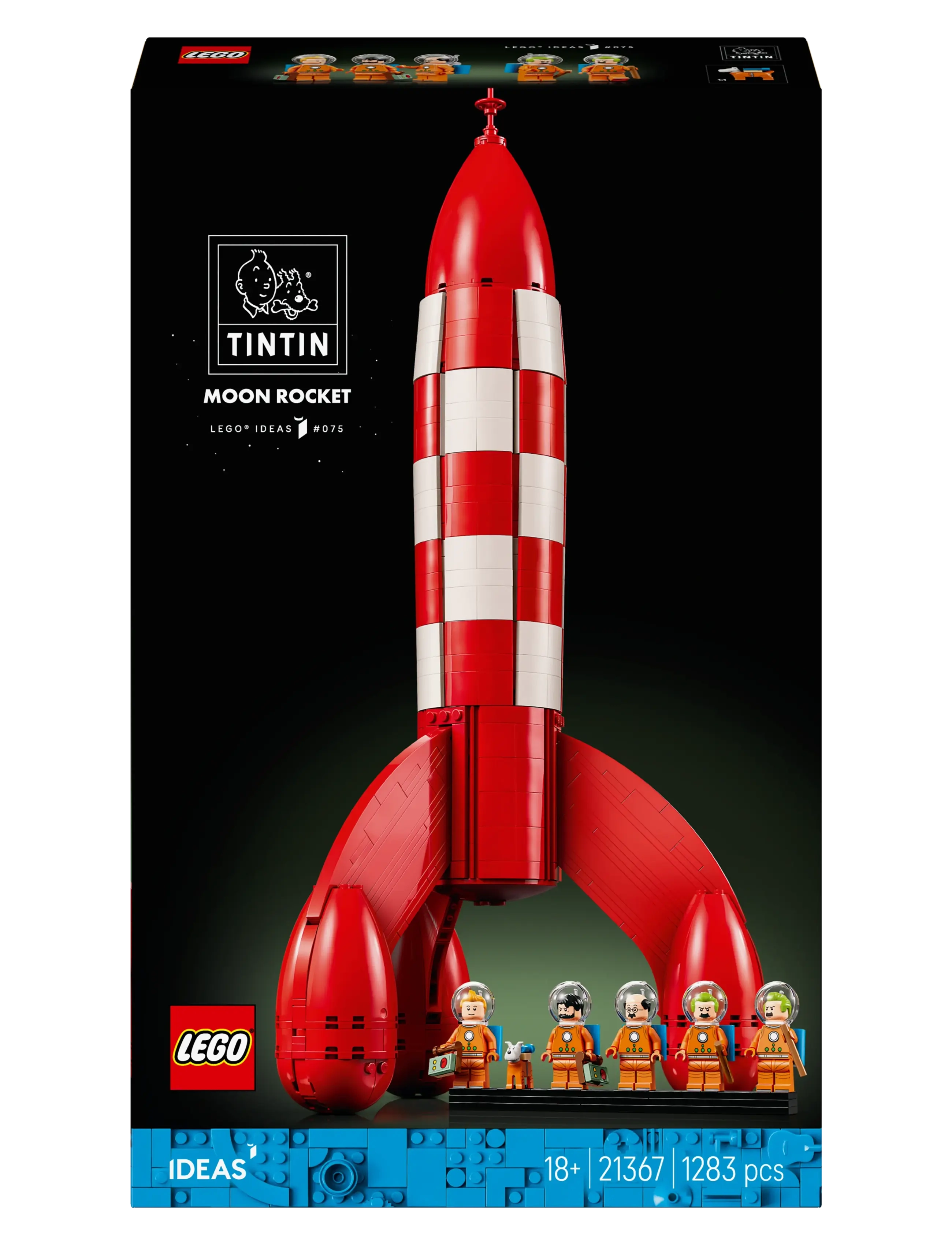 LEGO - Måneraketten fra Tintin 21367 - lego ideas - multi - 5