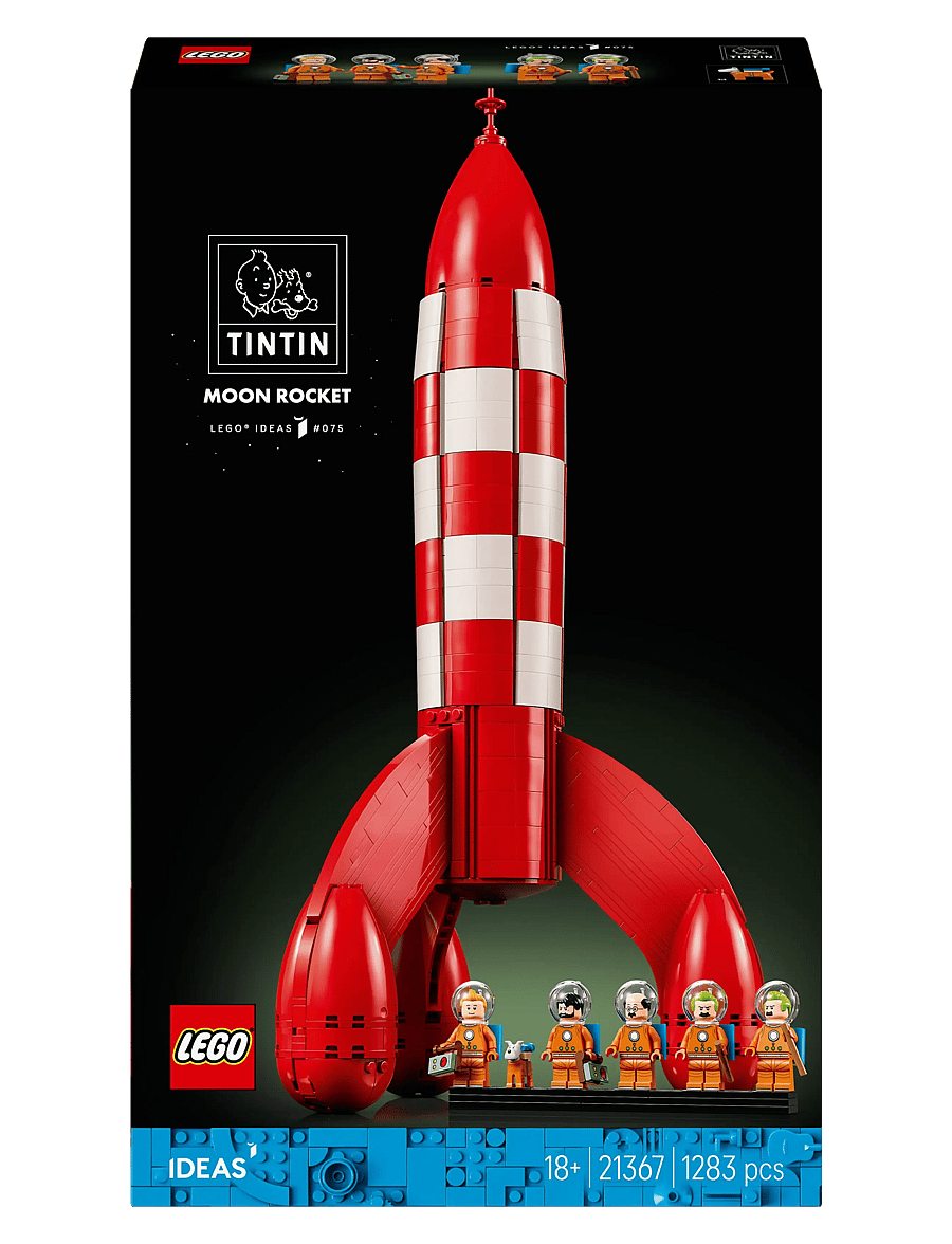 LEGO - Ideas Moon Rocket Building Kit 21367 - lego ideas - multi - 5