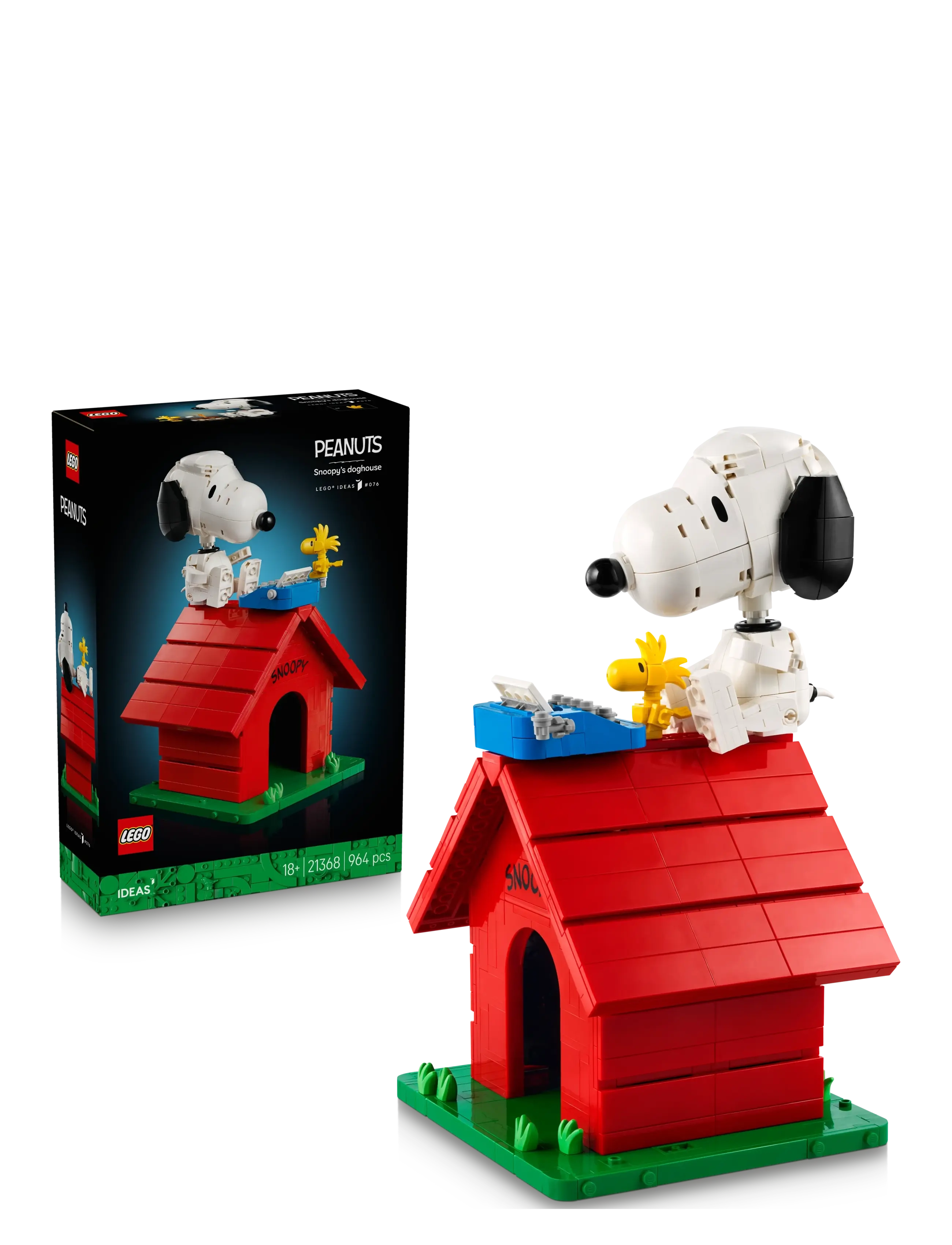 LEGO Ideas Peanuts: Snoopy’s Doghouse Set 21368 - Kinder - MULTI / red