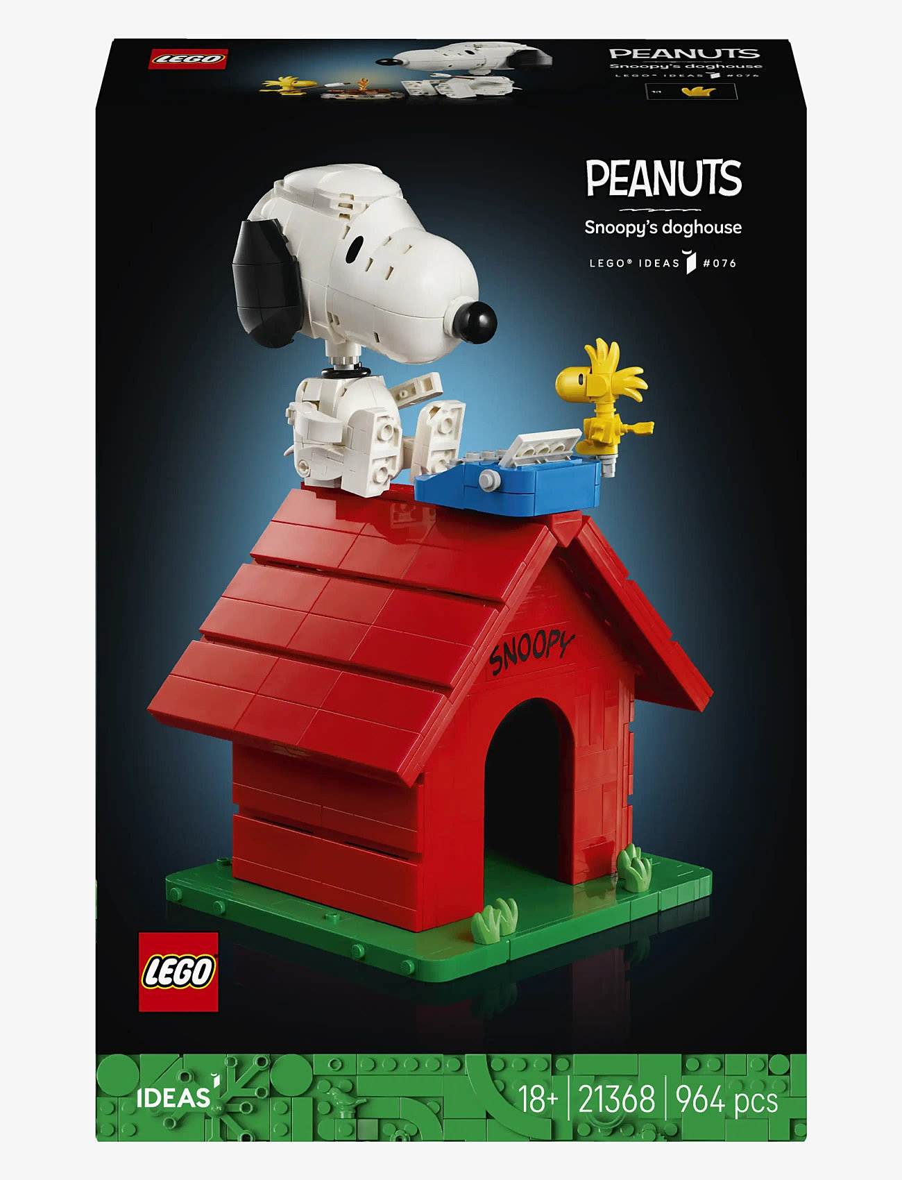 LEGO - Ideas Peanuts: Snoopy’s Doghouse Set 21368 - lego ideas - multi - 2