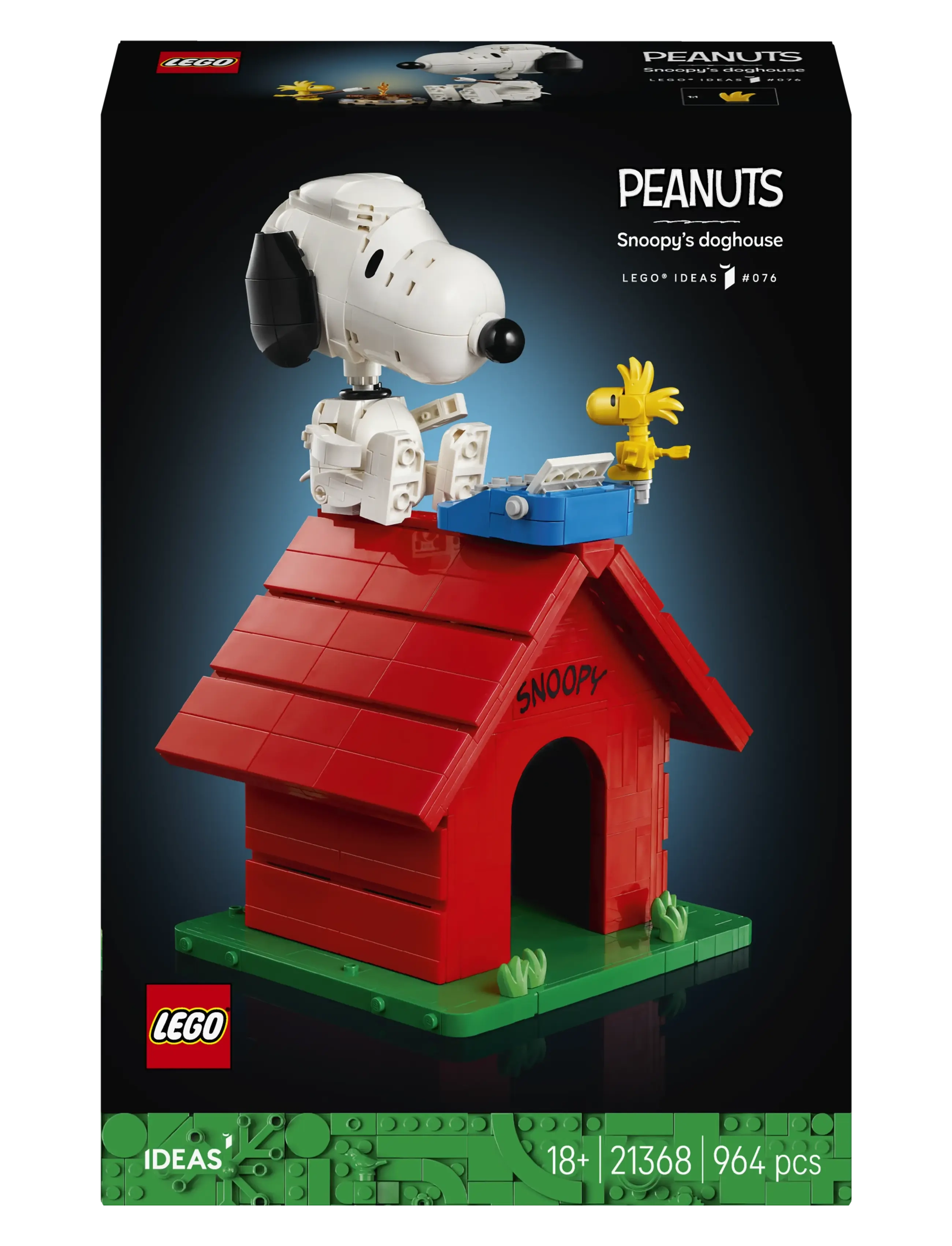 LEGO - Ideas Peanuts: Snoopy’s Doghouse Set 21368 - lego ideas - multi - 2