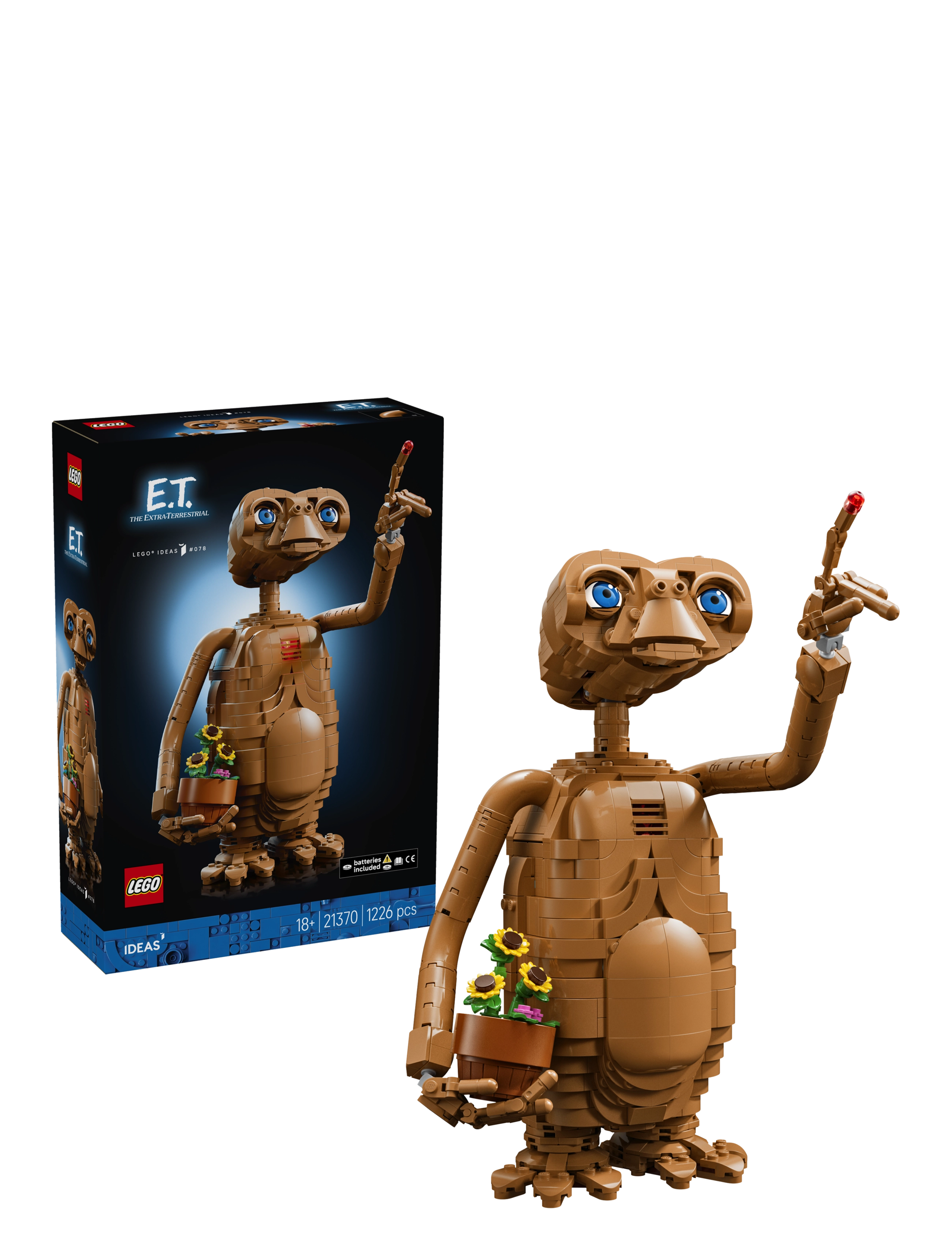 LEGO Ideas E.T. the Extra-Terrestrial Building Set 21370 - Spielzeug - MULTI / brown