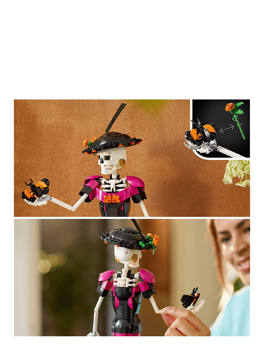 LEGO - Ideas La Catrina Figurine Building Set 21372 - lego ideas - multi - 5