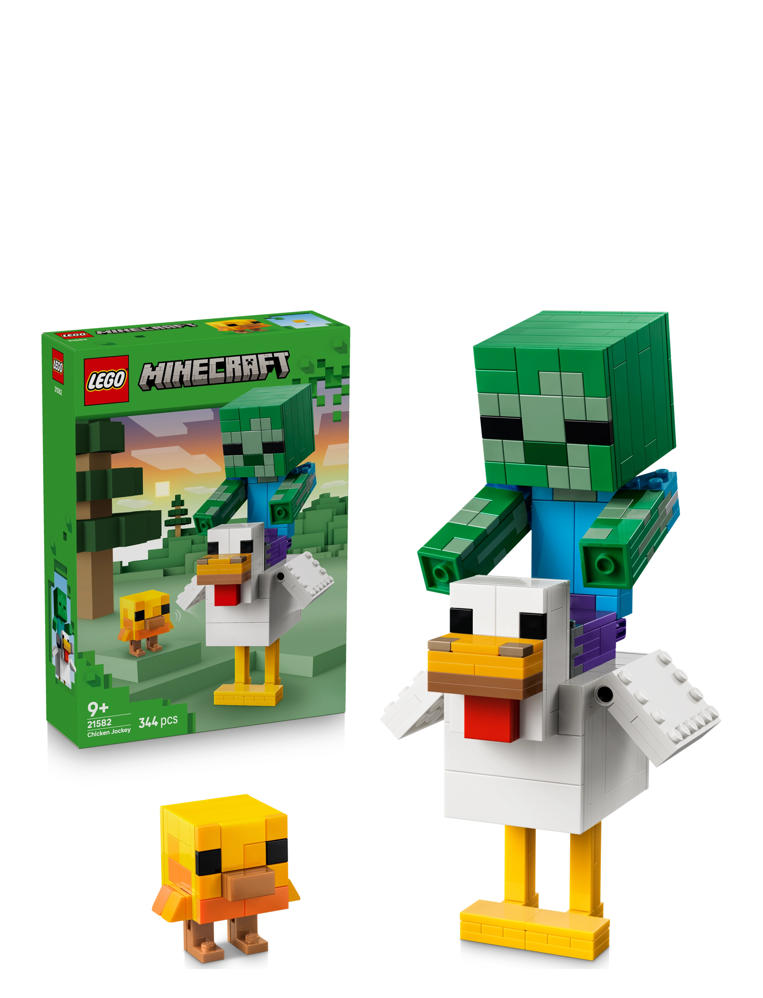LEGO Chicken Jockey Building Toy Decor 21582 - Ehituskomplektid - MULTI / multi