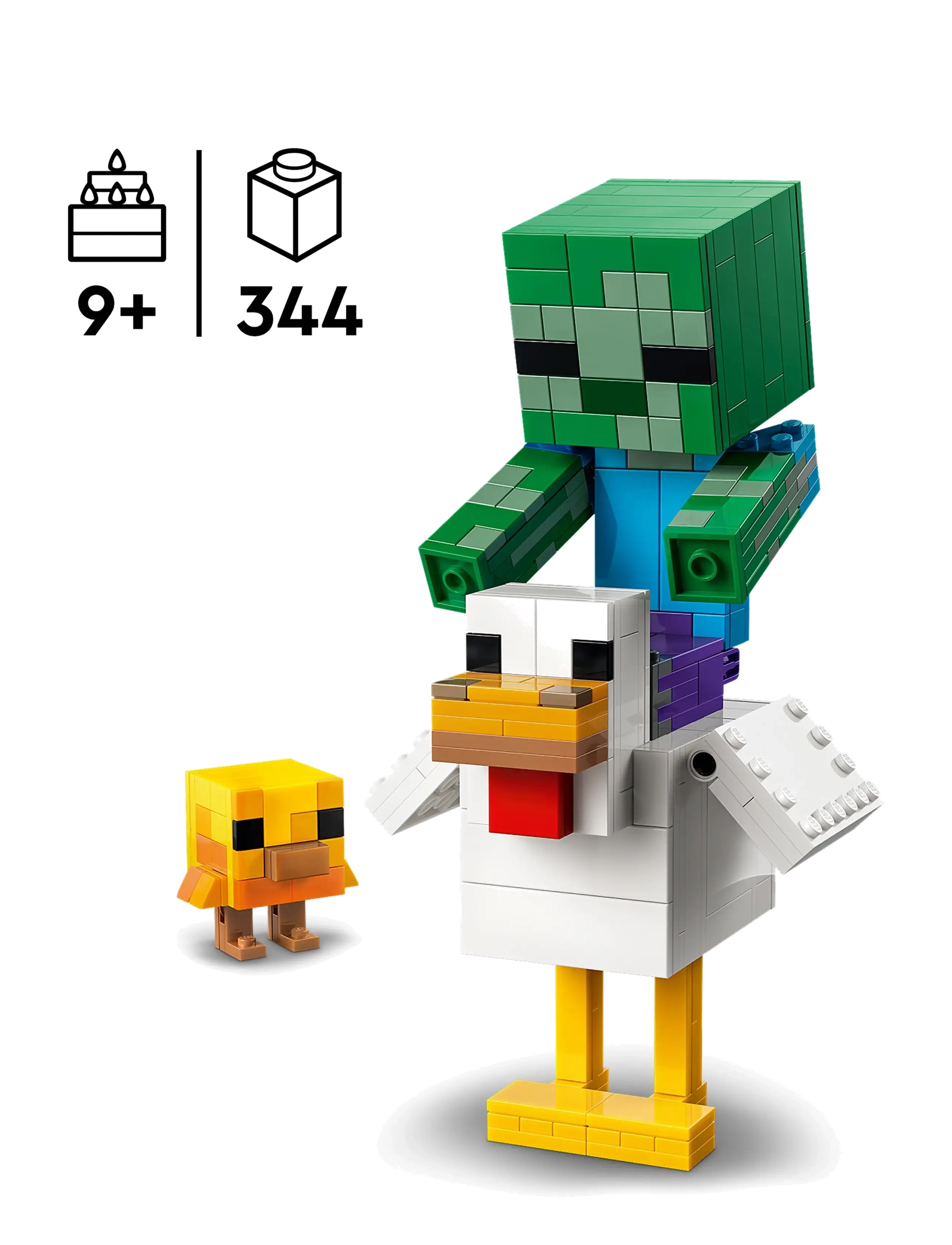 LEGO - Chicken Jockey Building Toy Decor 21582 - multi - 1