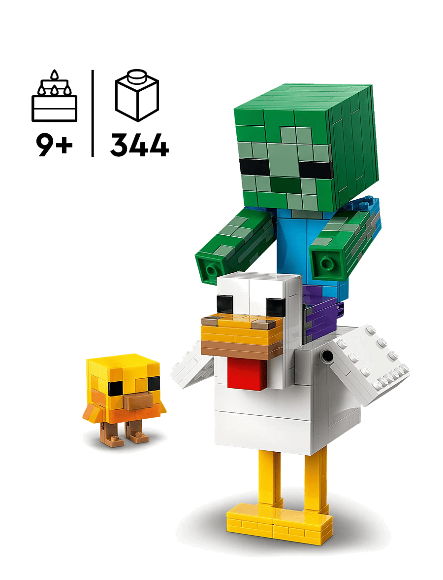 LEGO - Chicken Jockey Building Toy Decor 21582 - multi - 1
