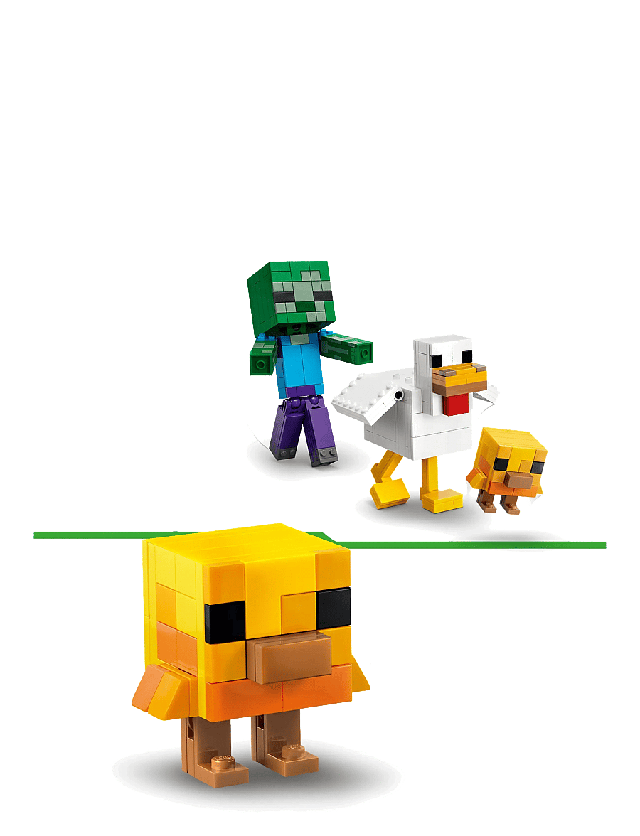 LEGO - Chicken Jockey Building Toy Decor 21582 - multi - 3