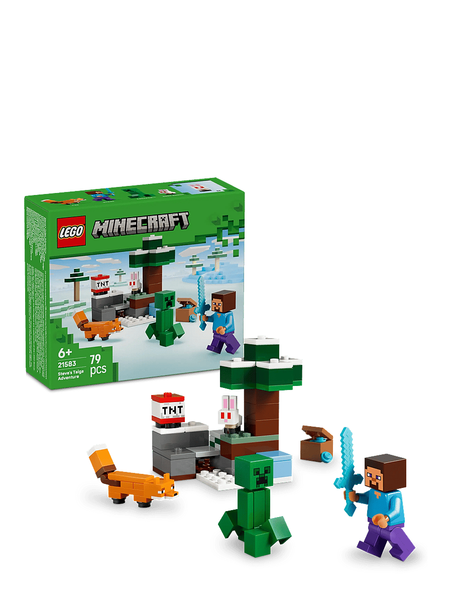 LEGO - Steve’s Taiga Adventure Gamer Gift 21583 - multi - 0