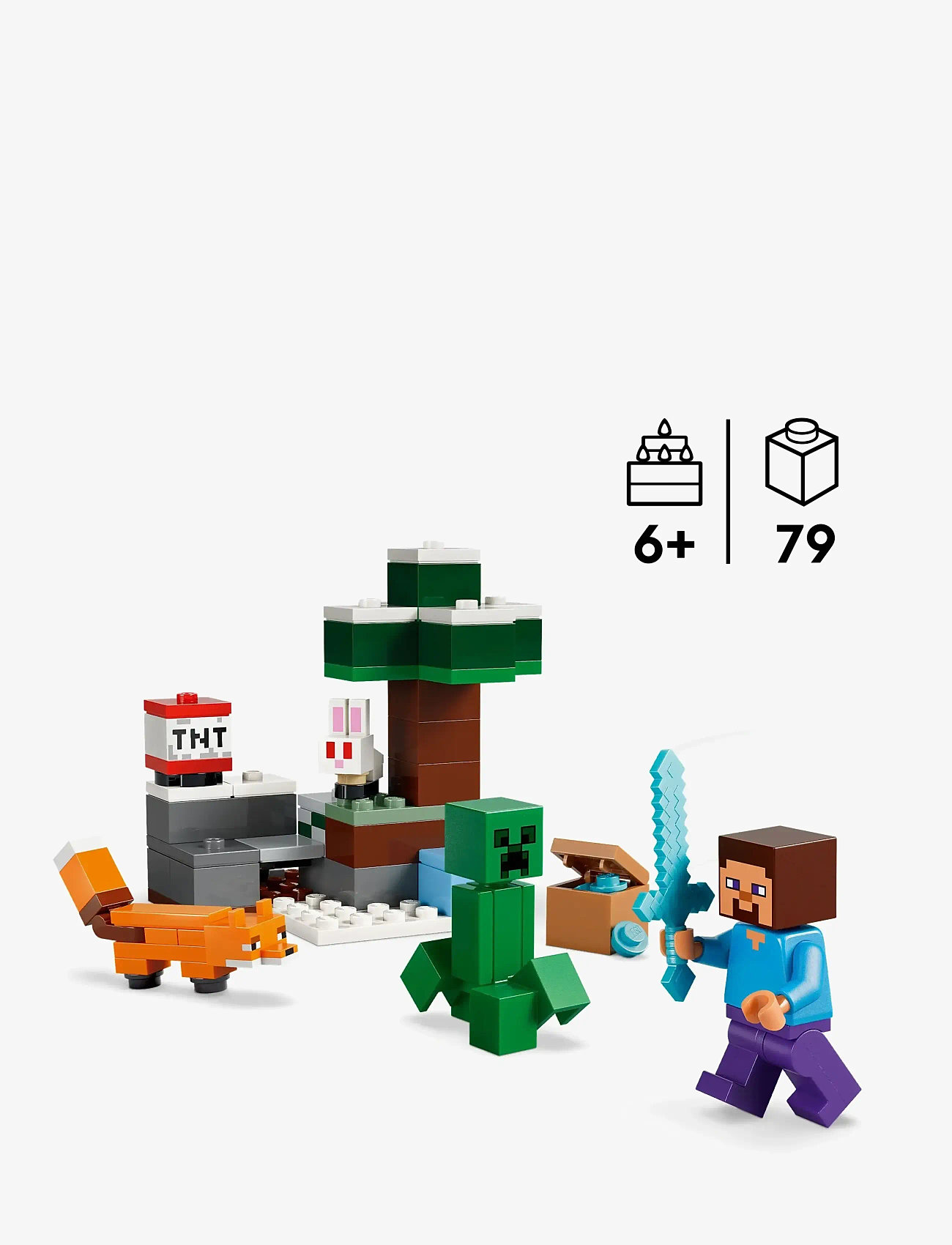 LEGO - Steves tajga-eventyr 21583 - lego minecraft® - multi - 1
