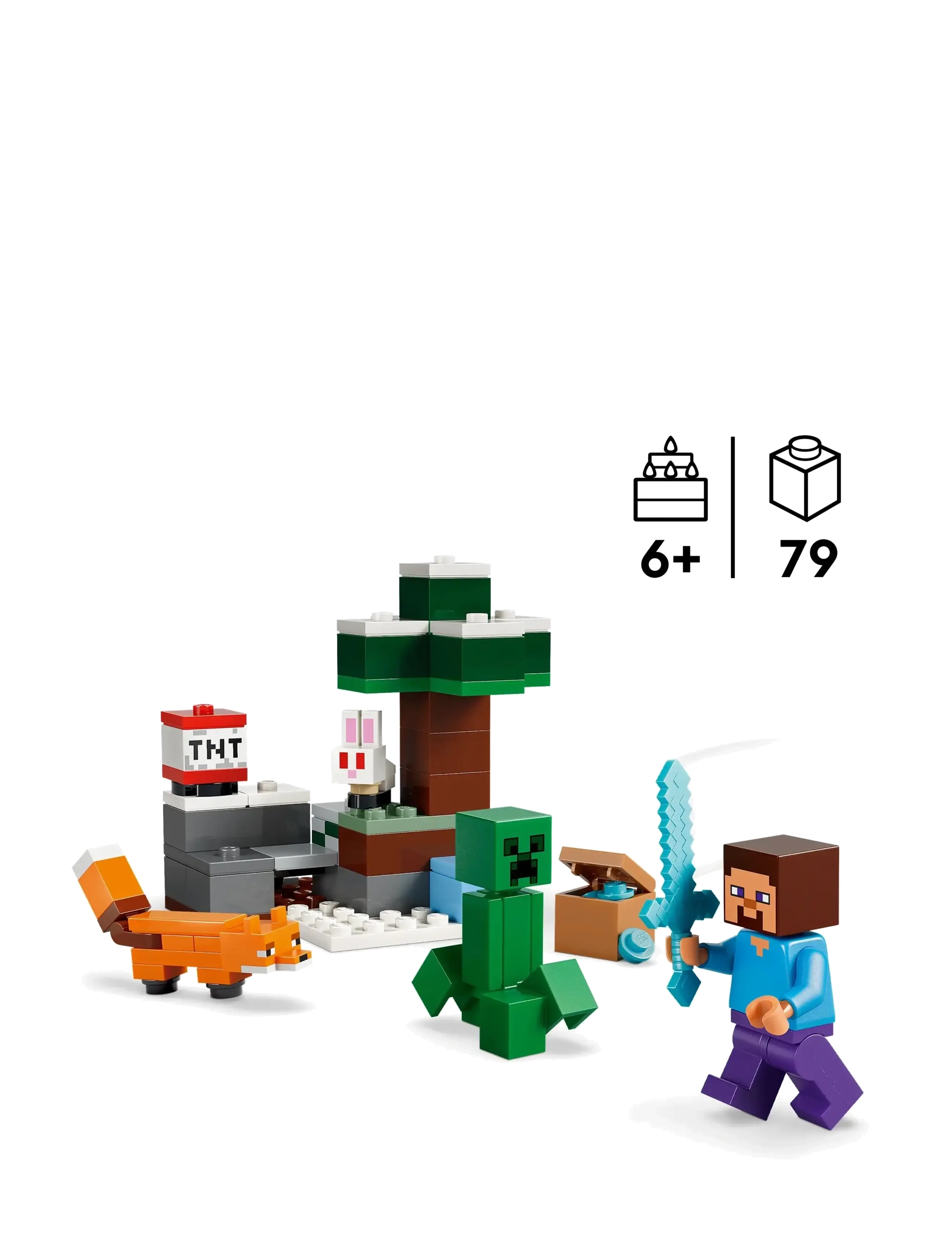 LEGO - Steve’s Taiga Adventure Gamer Gift 21583 - multi - 1