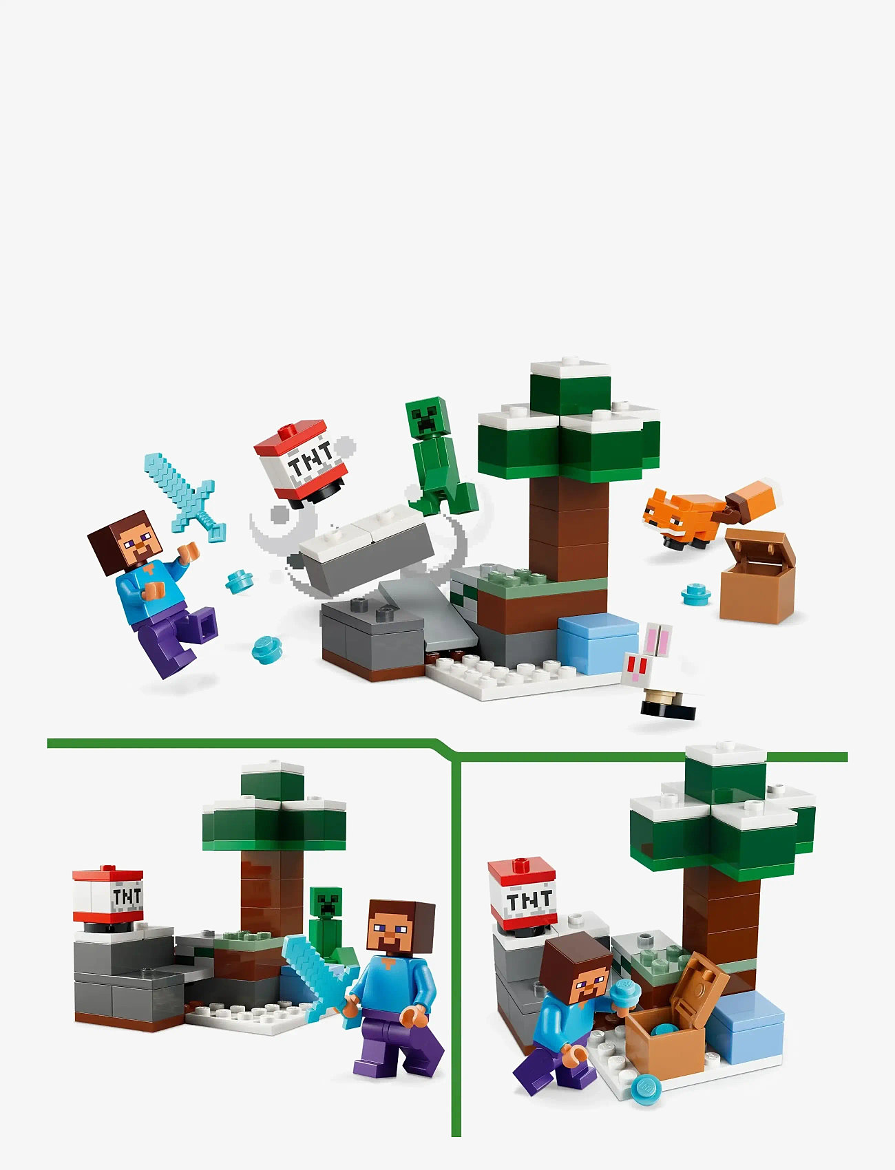 LEGO - Steves tajga-eventyr 21583 - lego minecraft® - multi - 3