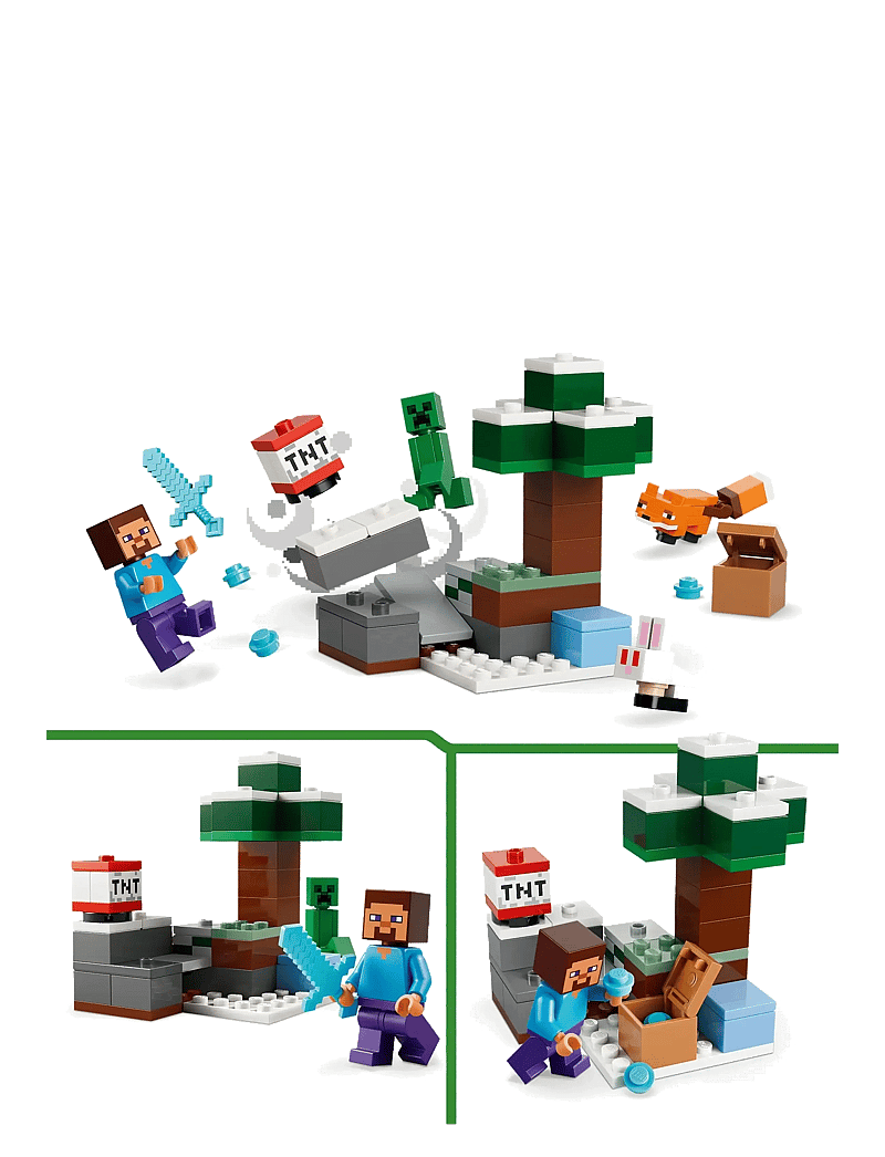 LEGO - Steve’s Taiga Adventure Gamer Gift 21583 - multi - 3