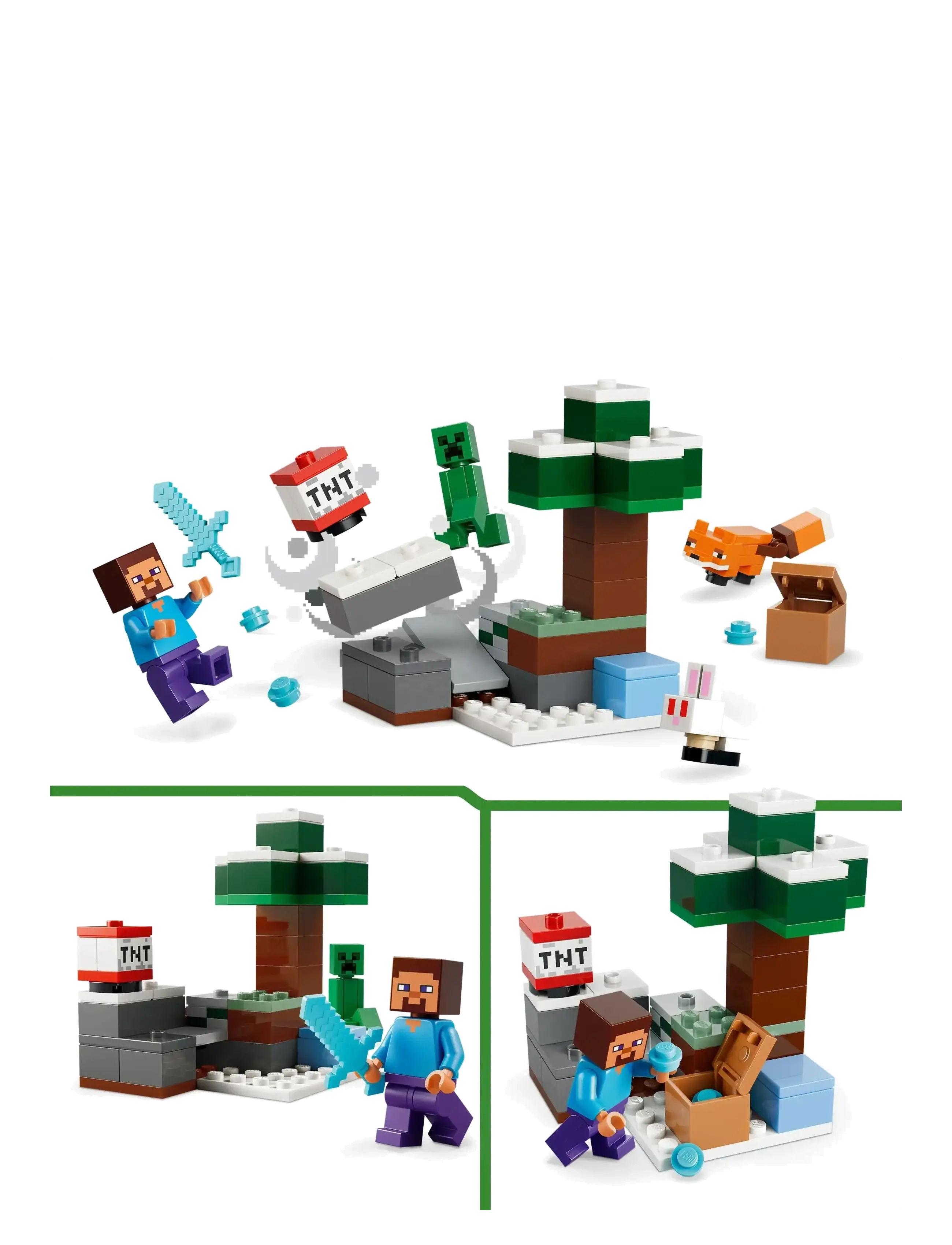 LEGO - Steve’s Taiga Adventure Gamer Gift 21583 - multi - 3
