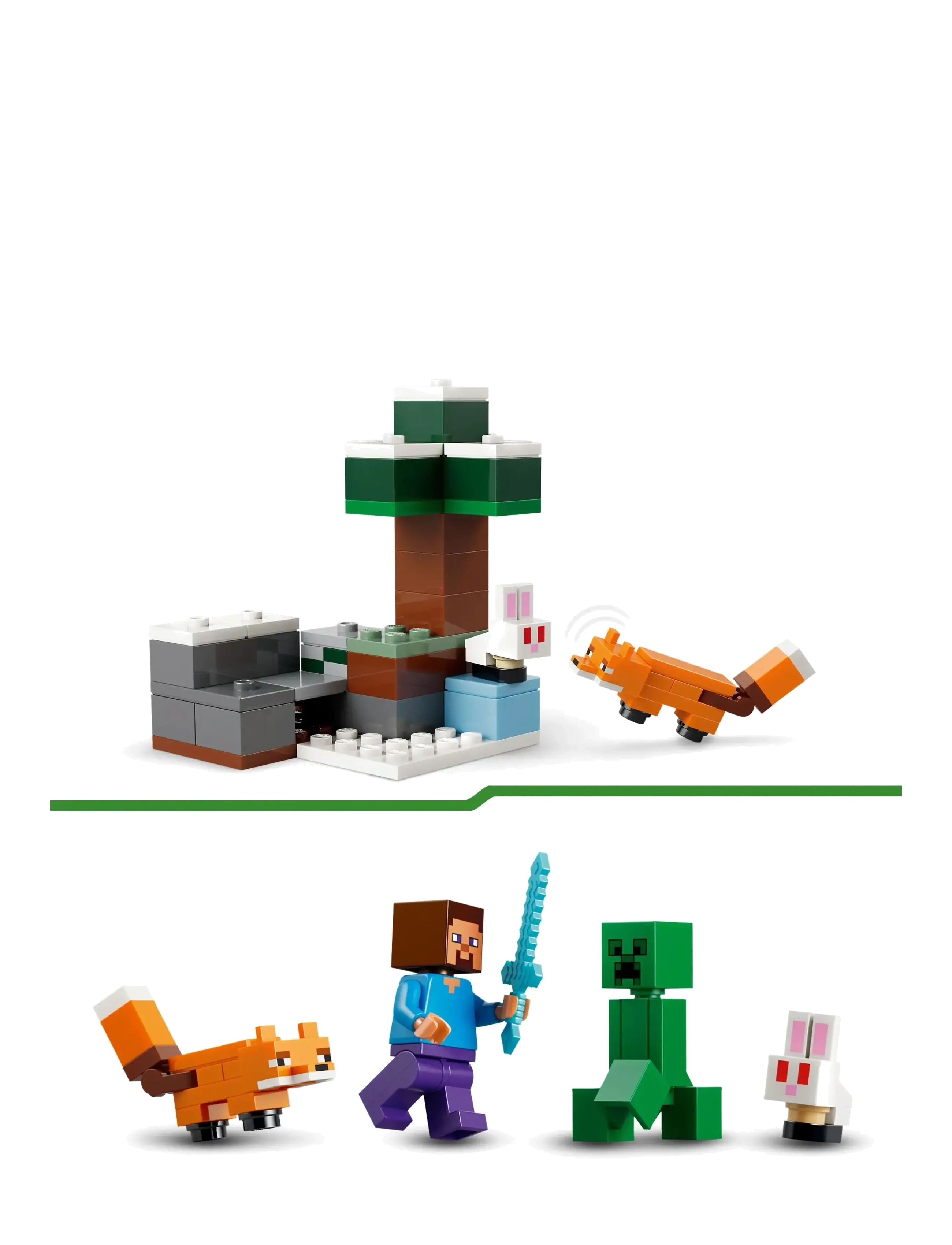 LEGO - Steve’s Taiga Adventure Gamer Gift 21583 - multi - 4