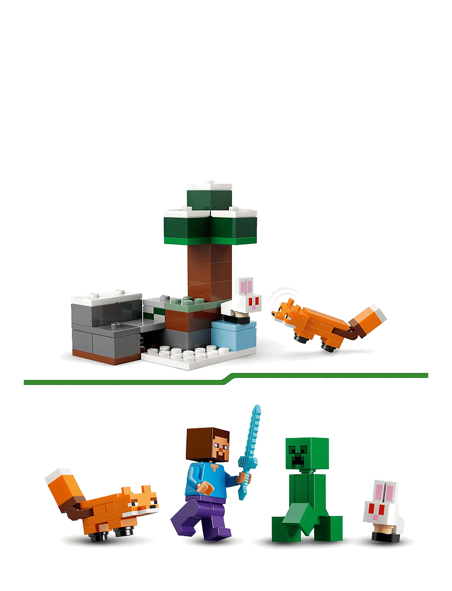 LEGO - Steve’s Taiga Adventure Gamer Gift 21583 - multi - 4