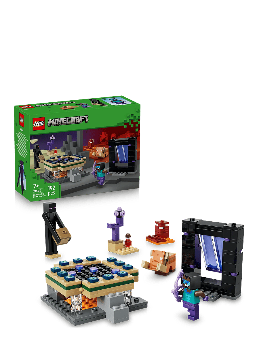 LEGO - Nether & End Portal Journey Gamer Toy 21584 - lego minecraft® - multi - 0