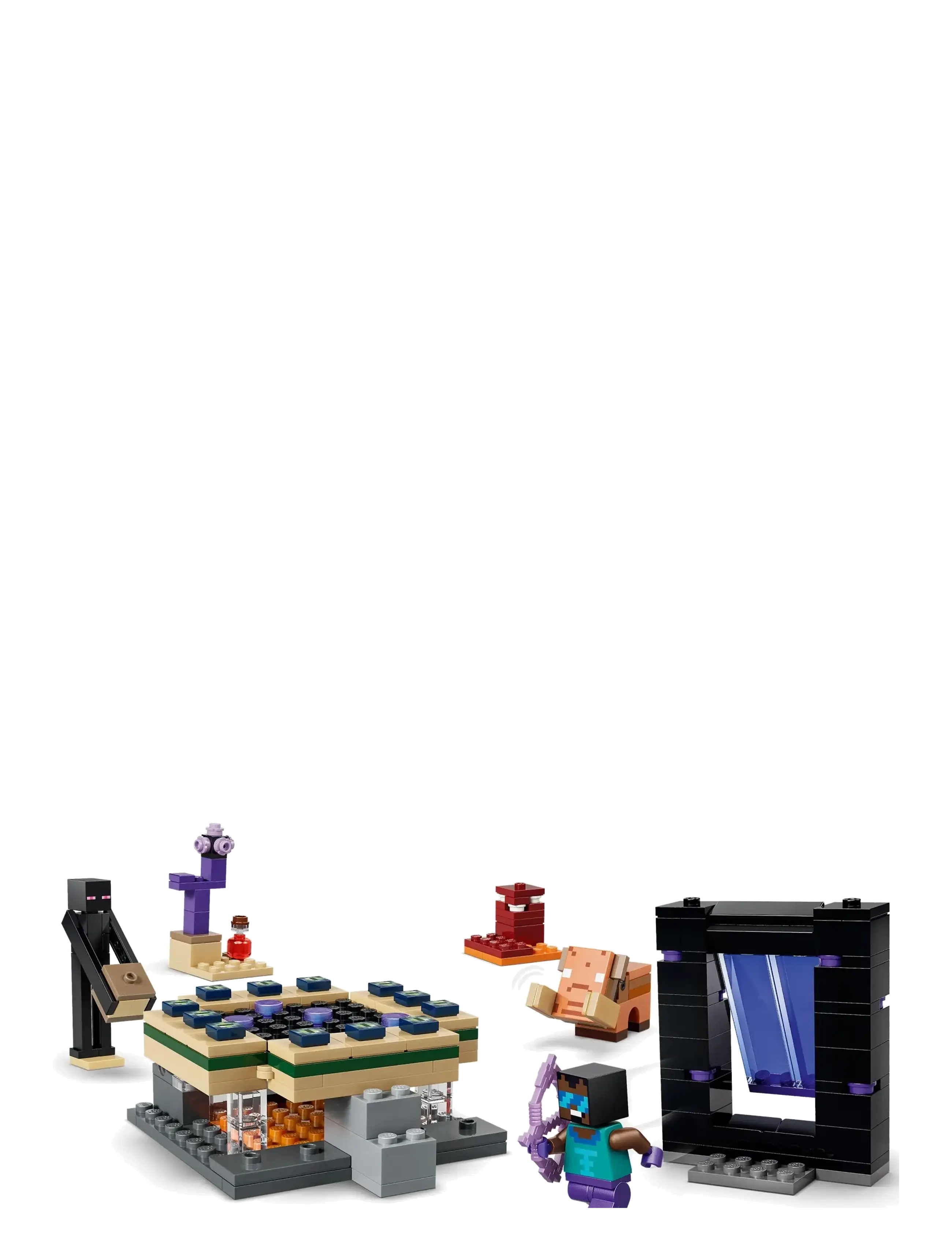LEGO - Nether- og End-portalrejse 21584 - lego minecraft® - multi - 1