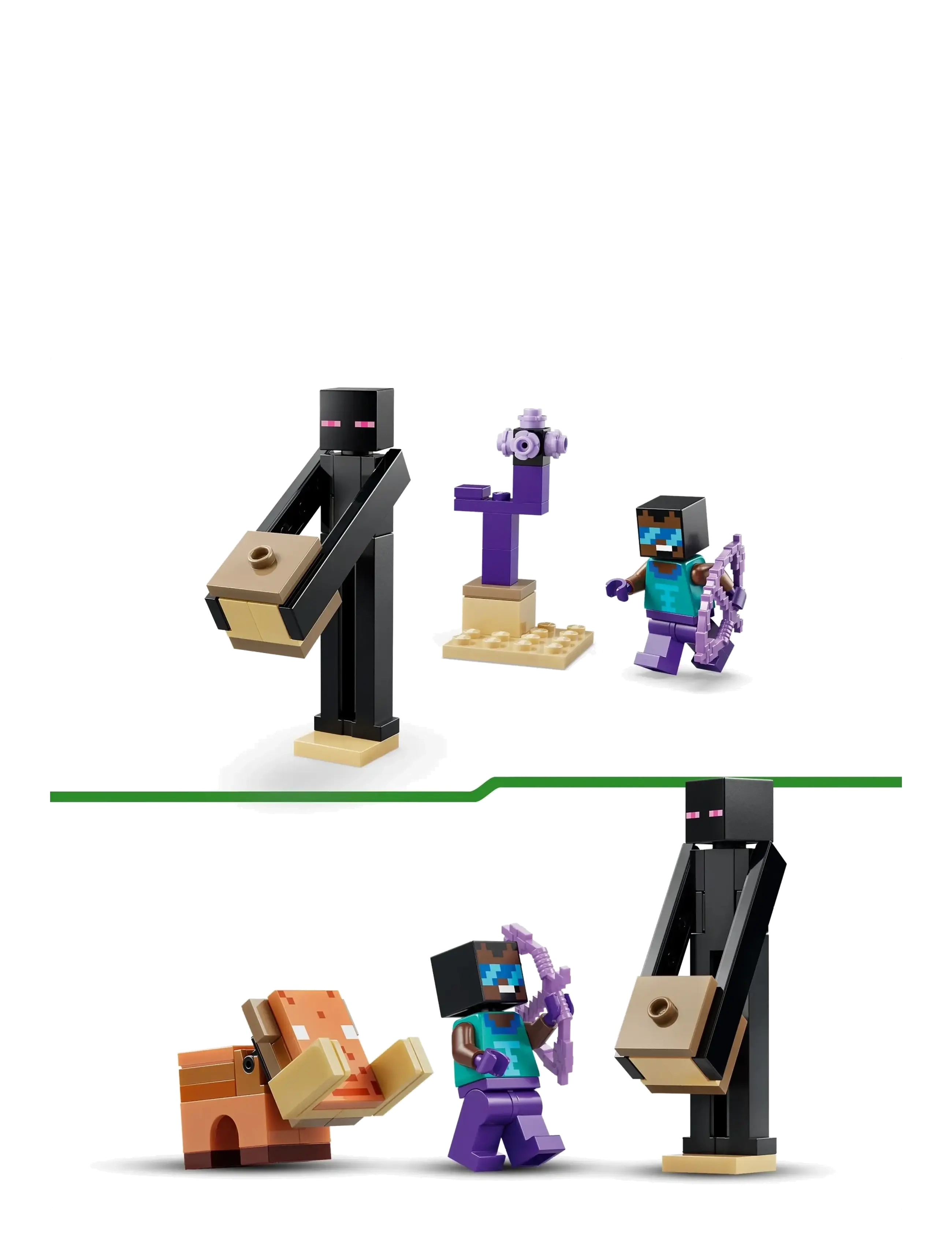 LEGO - Nether- og End-portalrejse 21584 - lego minecraft® - multi - 5