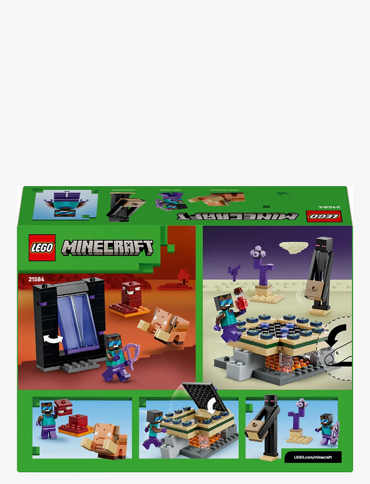 LEGO Nether & End Portal Journey Gamer Toy 21584 (LGO21584) - LEGO