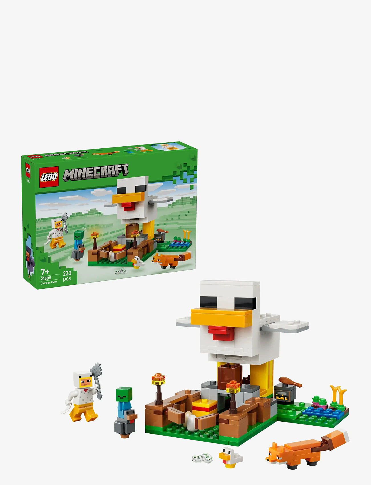 LEGO - Hønsefarm 21585 - lego minecraft® - multi - 0