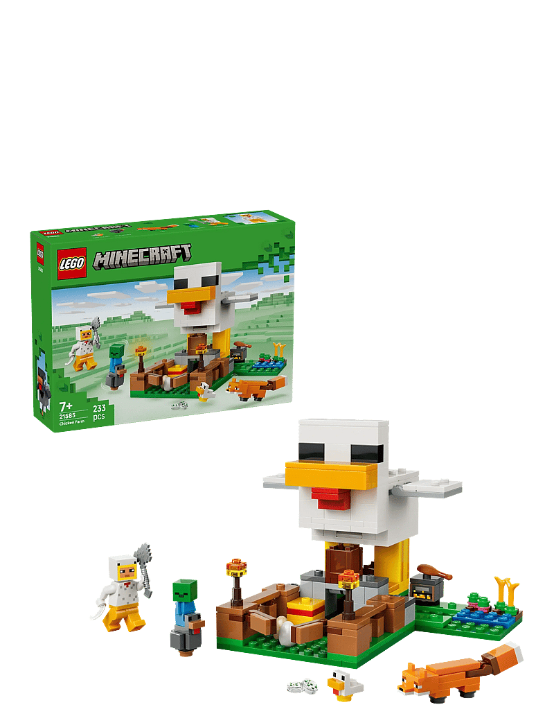 LEGO - Chicken Farm - Gaming Building Toy 21585 - lego minecraft® - multi - 0