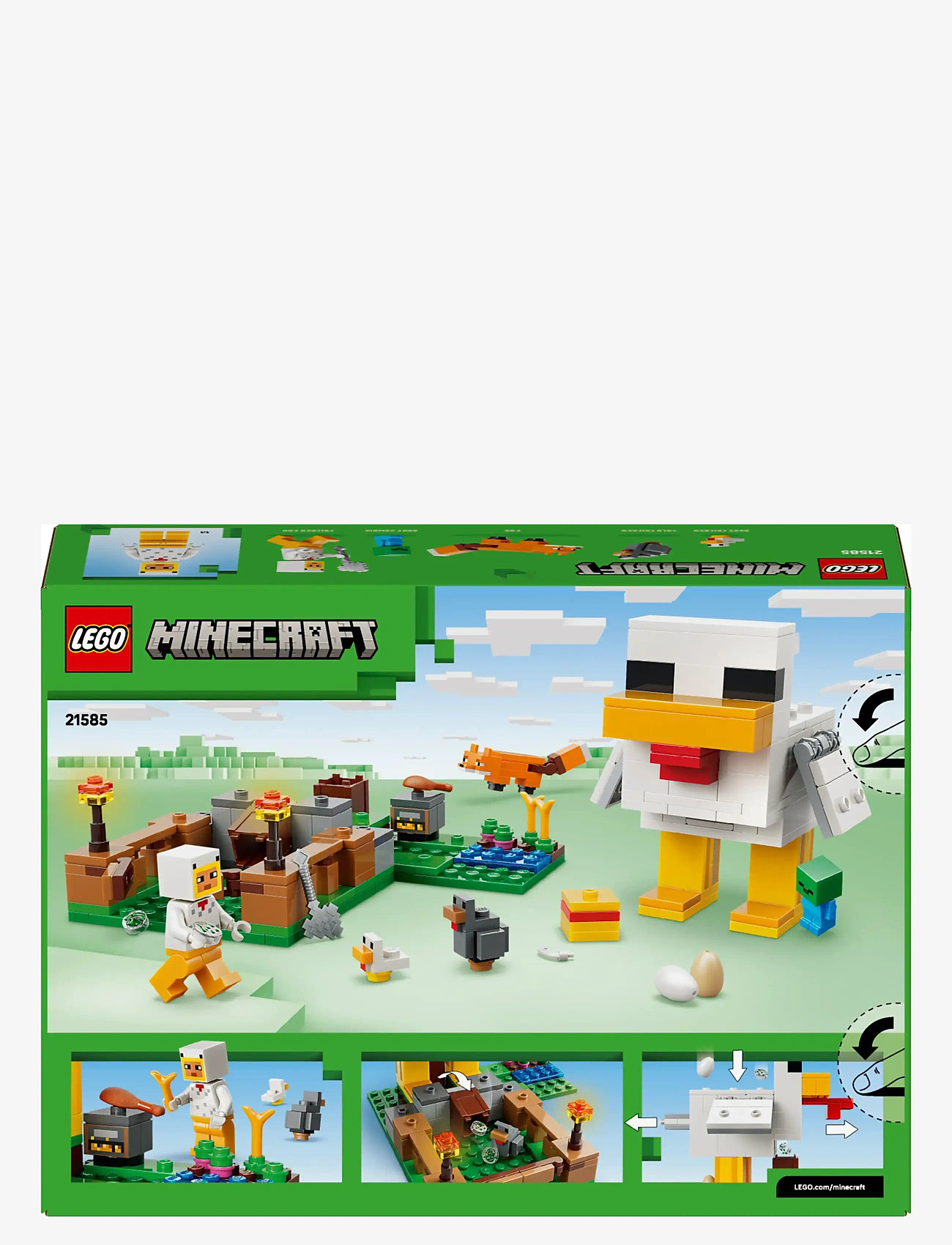 LEGO - Hønsefarm 21585 - lego minecraft® - multi - 5