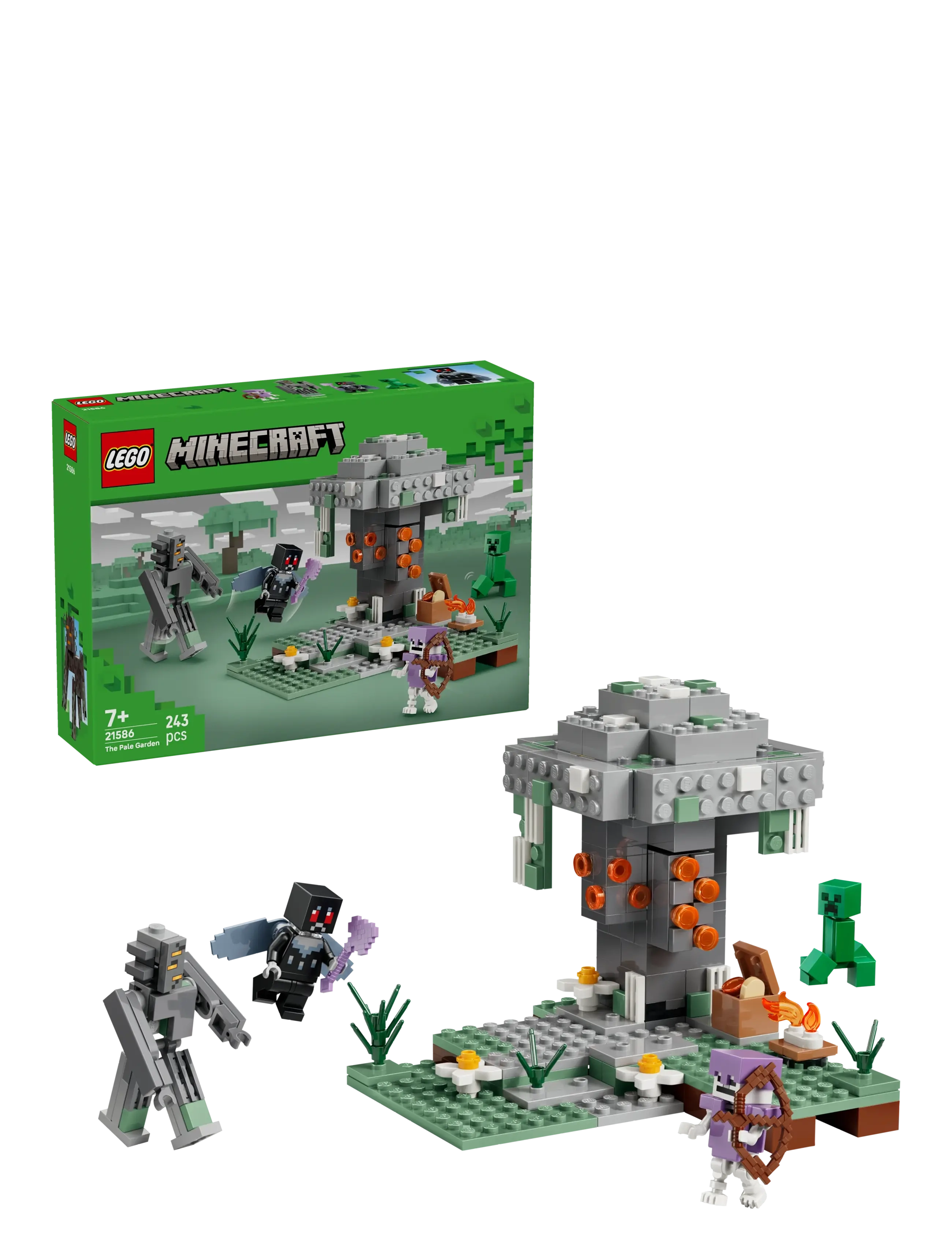 LEGO Den Blege Have 21586, Børn, Lego Minecraft, Grøn, Str: ONE SIZE
