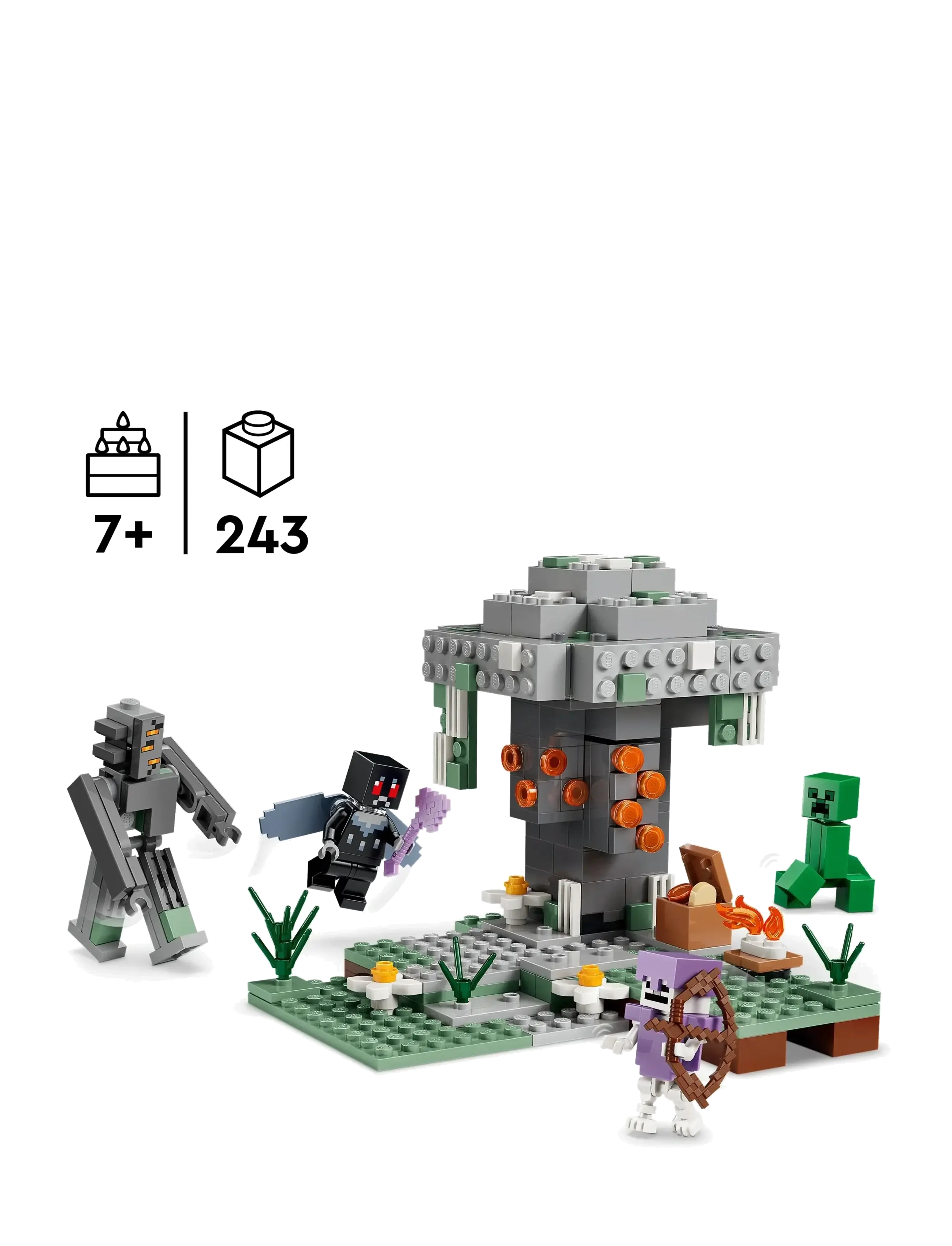 LEGO - The Pale Garden Brick Building Set 21586 - lego minecraft® - multi - 1