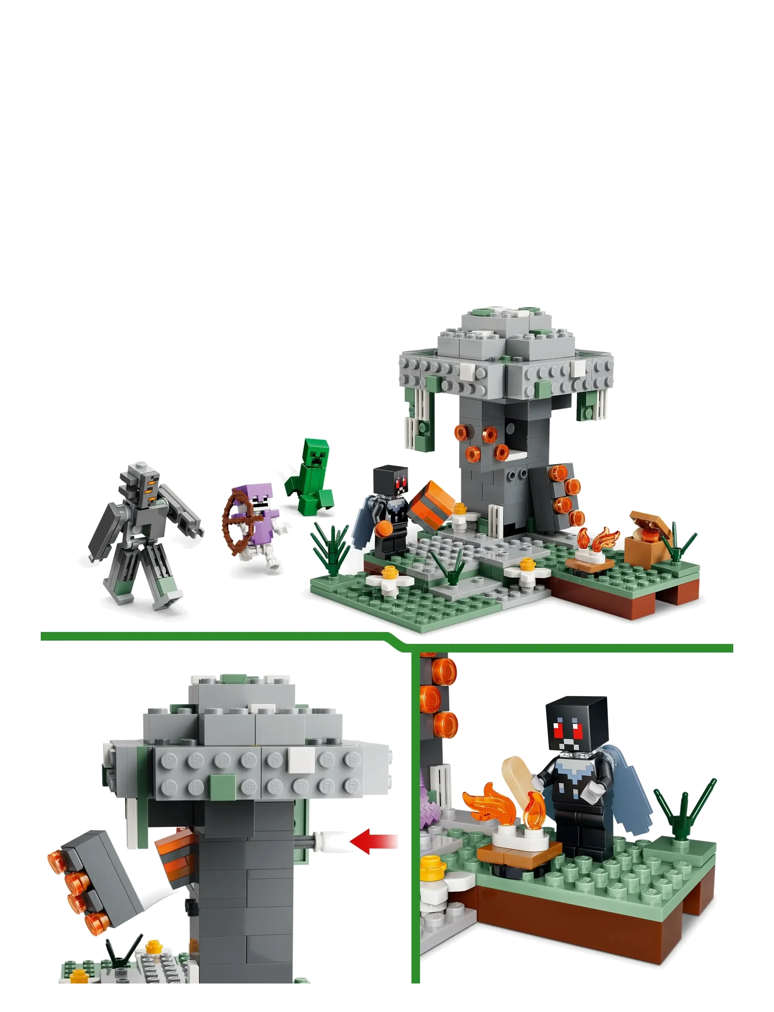 LEGO - The Pale Garden Brick Building Set 21586 - lego minecraft® - multi - 3