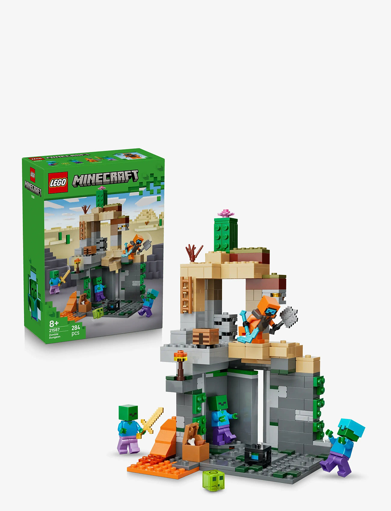 LEGO - Zombie Dungeon Gaming Building Toy 21587 - lego minecraft® - multi - 0