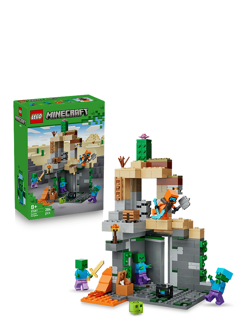 LEGO - Zombie Dungeon Gaming Building Toy 21587 - lego minecraft® - multi - 0