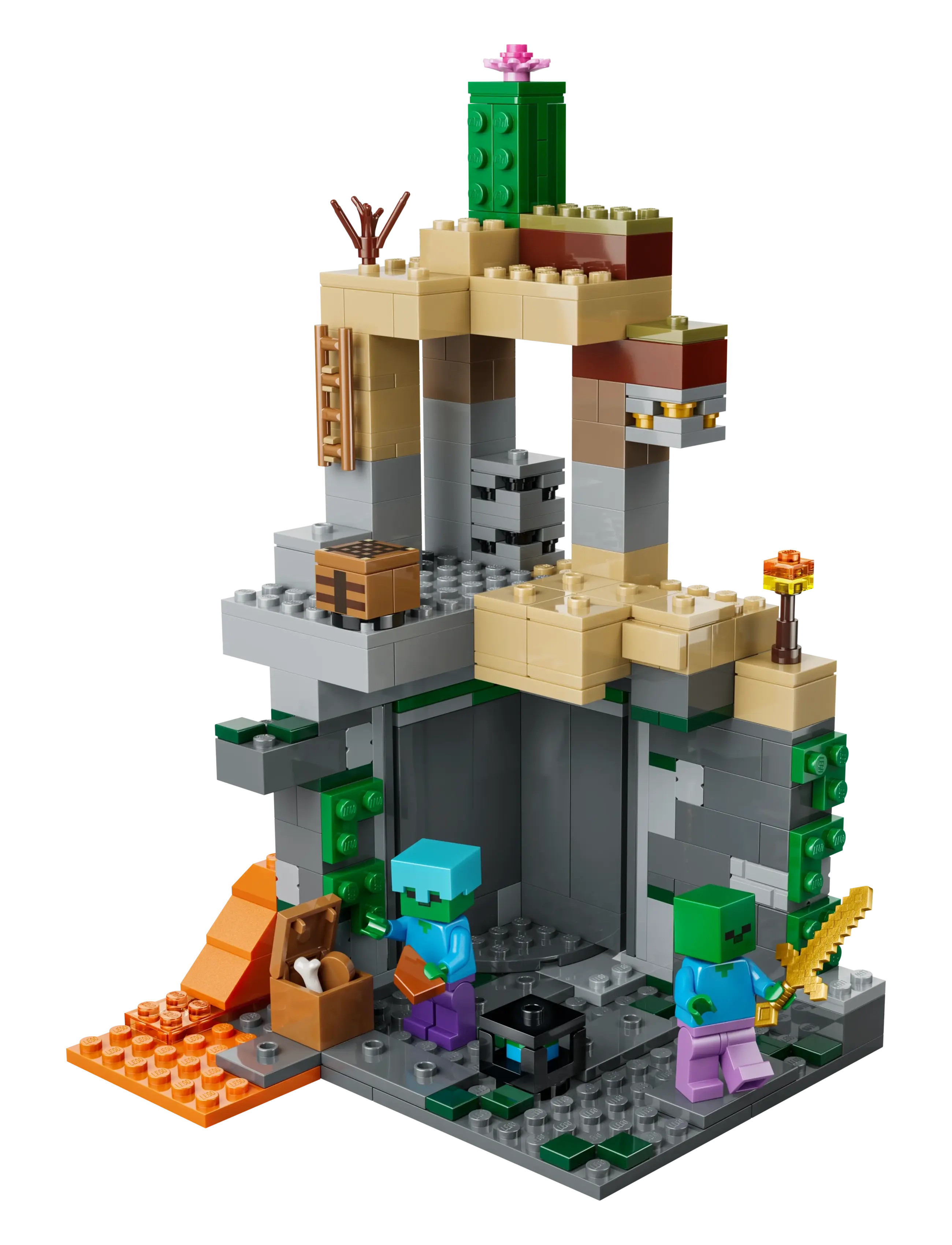 LEGO - Zombie Dungeon Gaming Building Toy 21587 - lego minecraft® - multi - 2