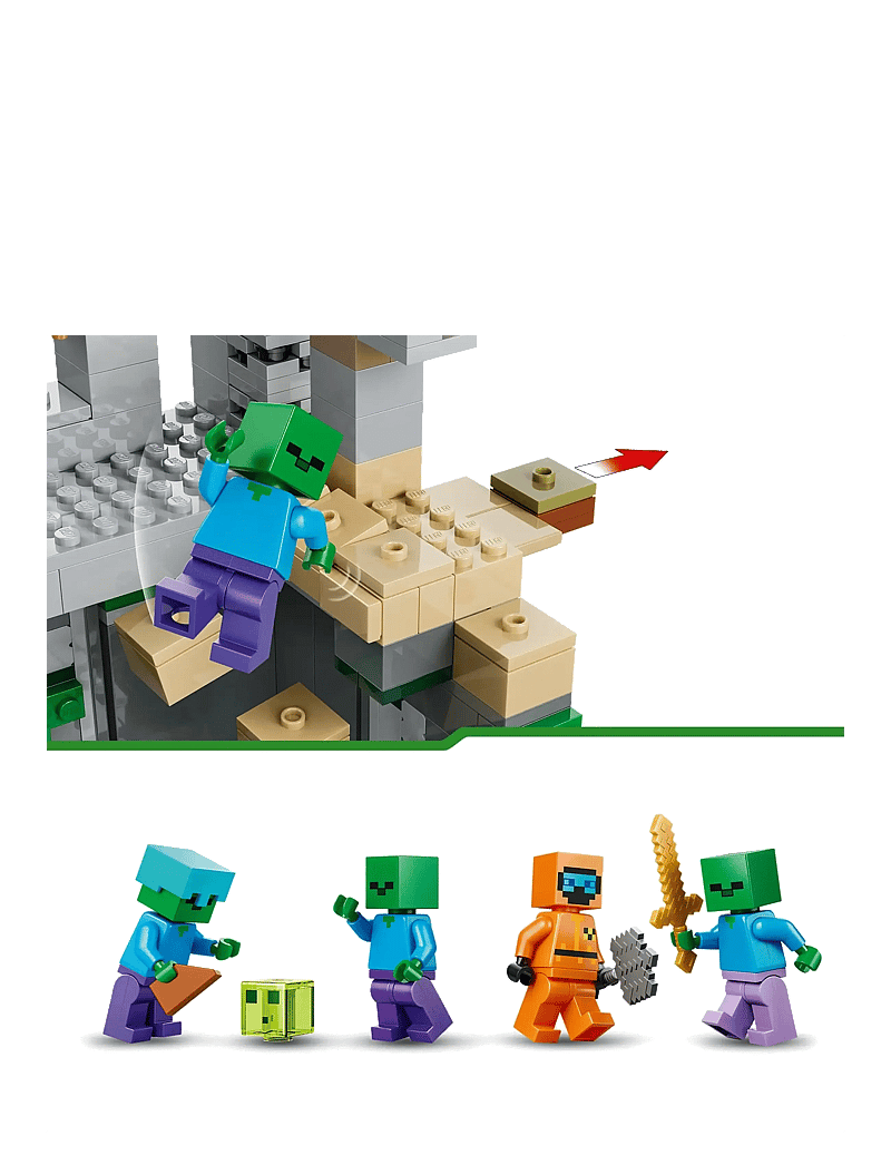 LEGO - Zombie Dungeon Gaming Building Toy 21587 - lego minecraft® - multi - 4