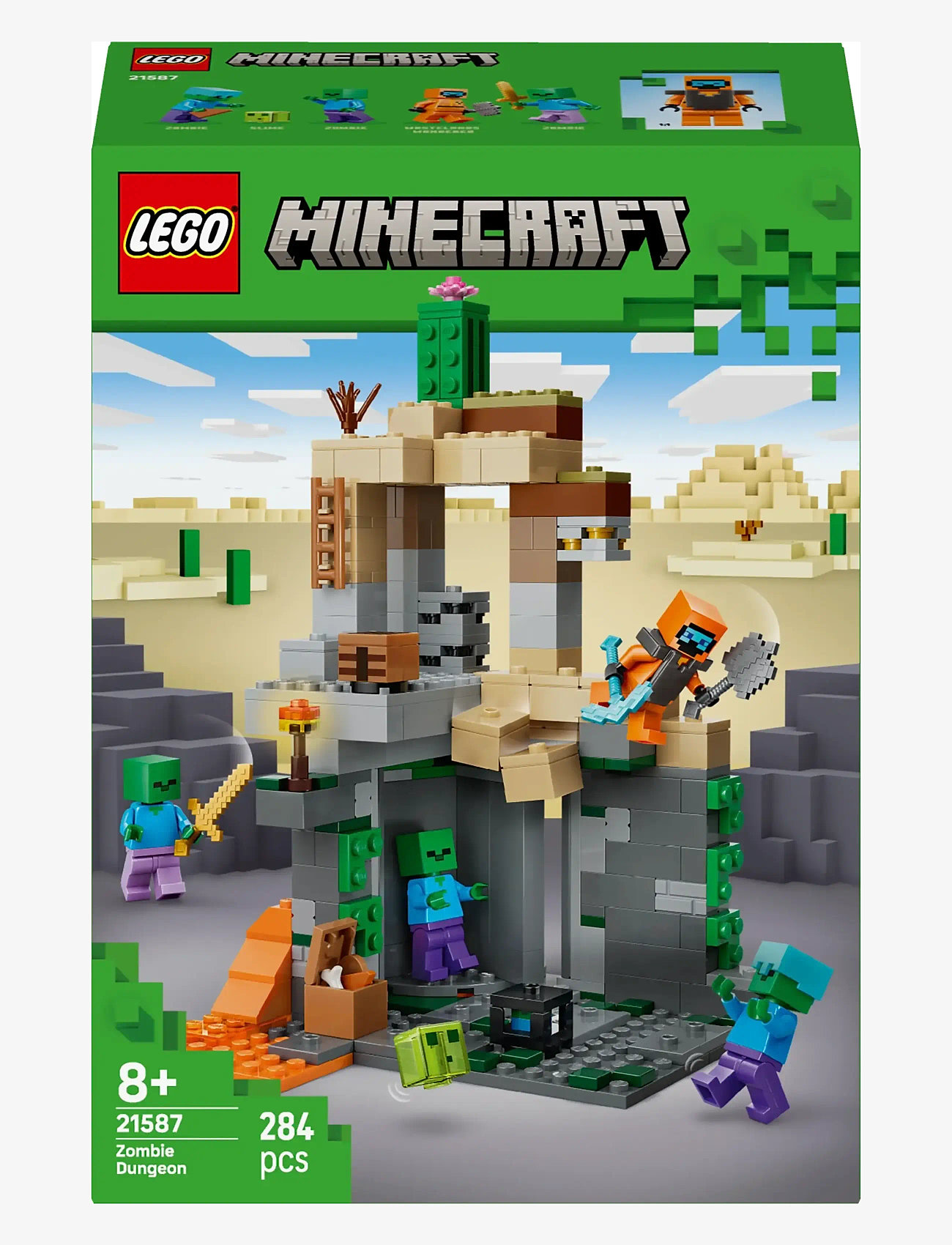 LEGO - Zombie Dungeon Gaming Building Toy 21587 - lego minecraft® - multi - 5