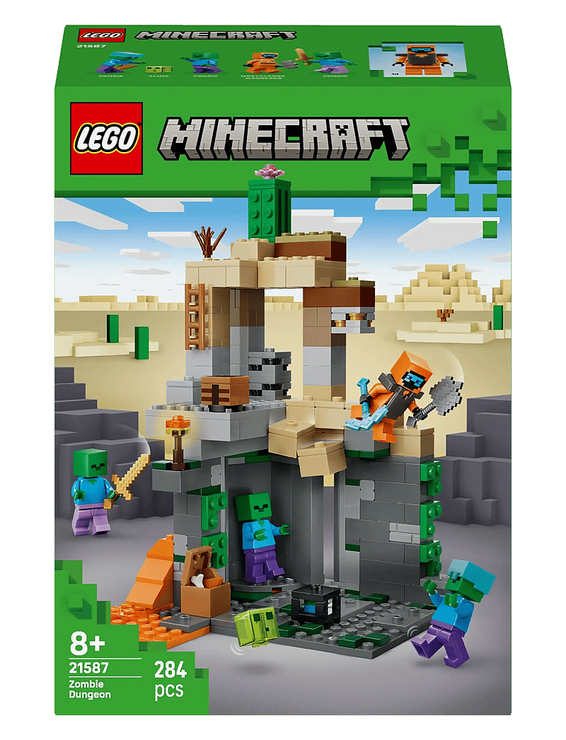 LEGO - Zombie Dungeon Gaming Building Toy 21587 - lego minecraft® - multi - 5