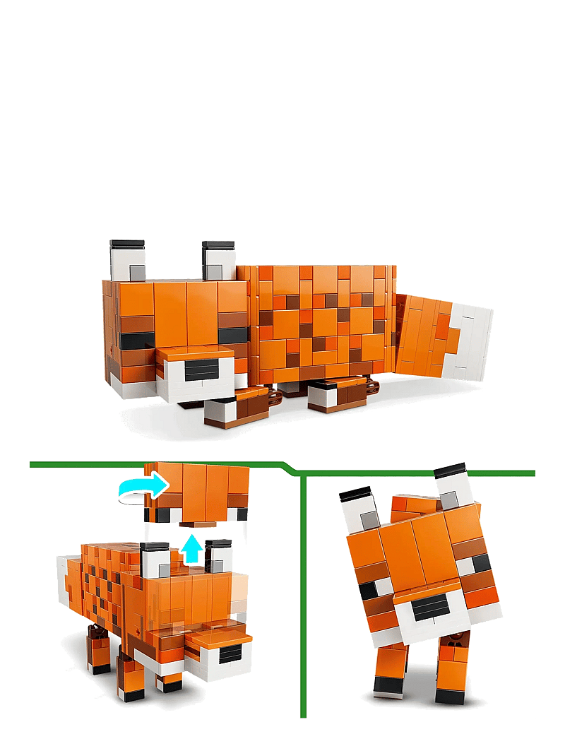 LEGO - The Fox Gaming Decoration Toy Gift 21588 - lego minecraft® - multi - 2