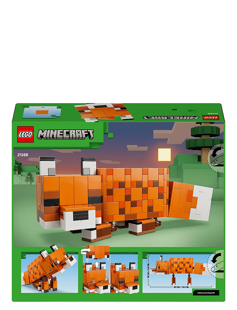 LEGO - The Fox Gaming Decoration Toy Gift 21588 - lego minecraft® - multi - 5