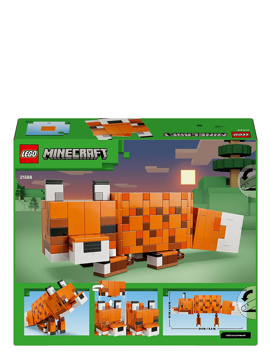 LEGO - The Fox Gaming Decoration Toy Gift 21588 - lego minecraft® - multi - 5