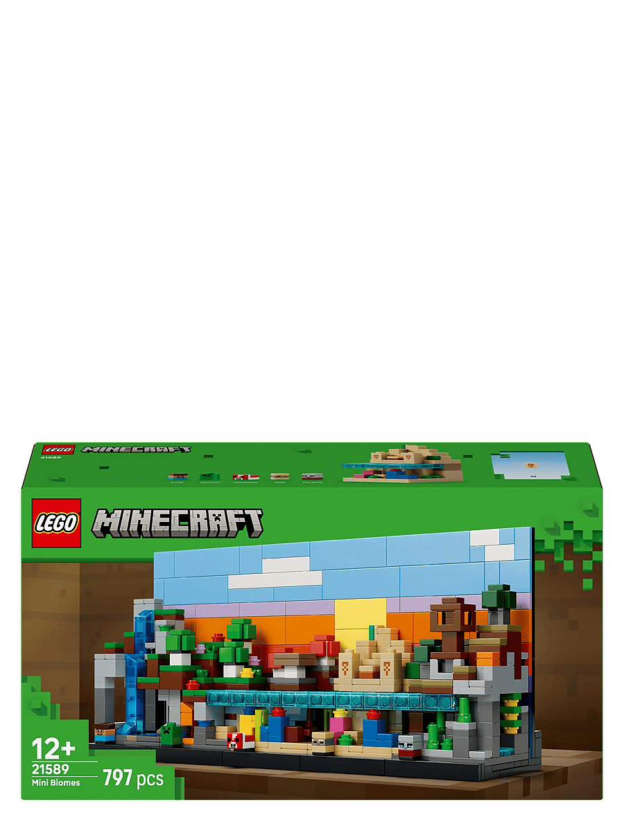 LEGO - Mini Biomes Gaming Art Building Set 21589 - lego minecraft® - multi - 4