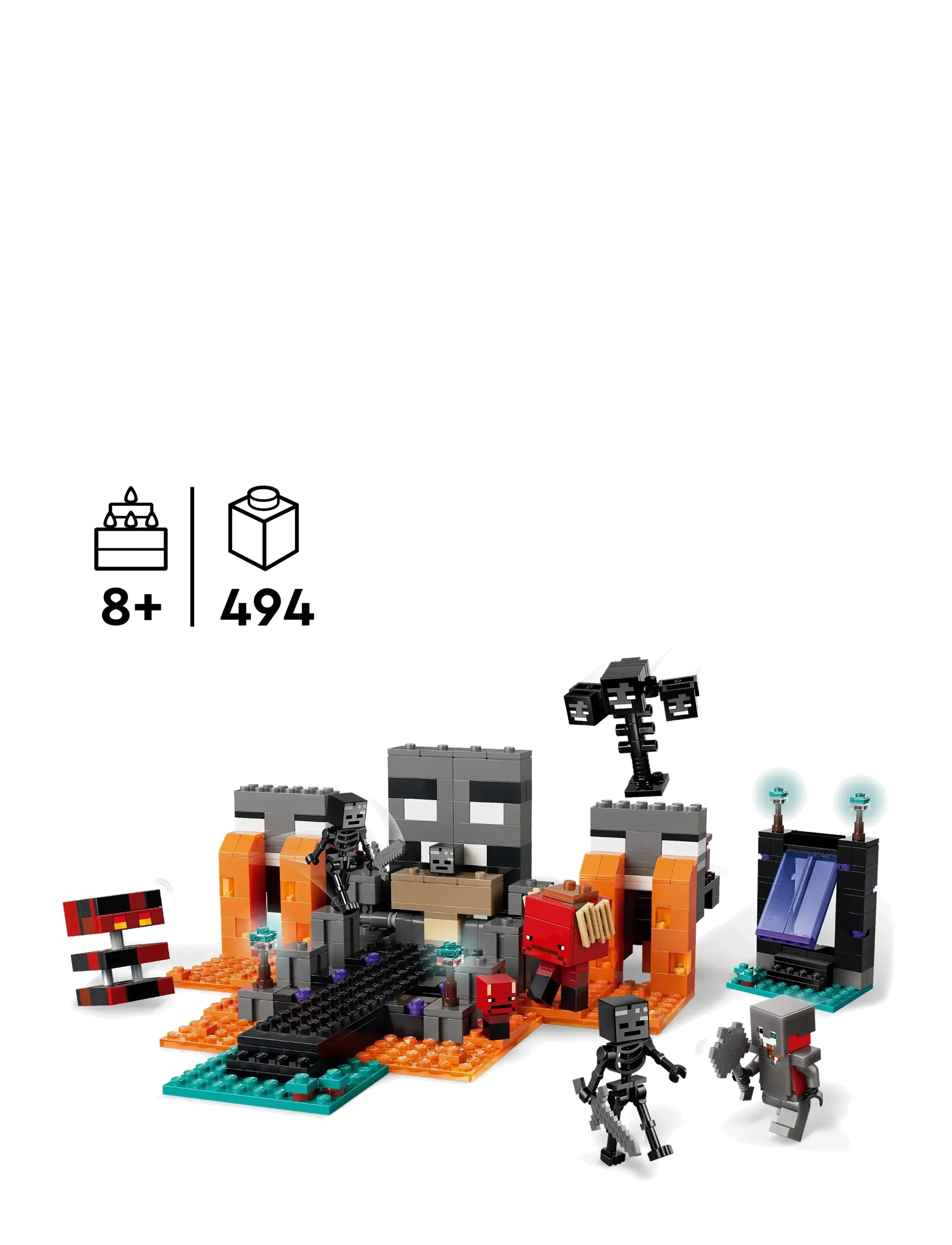 LEGO - Wither Battle Pretend Play Gamer Gift 21590 - lego minecraft® - multi - 1