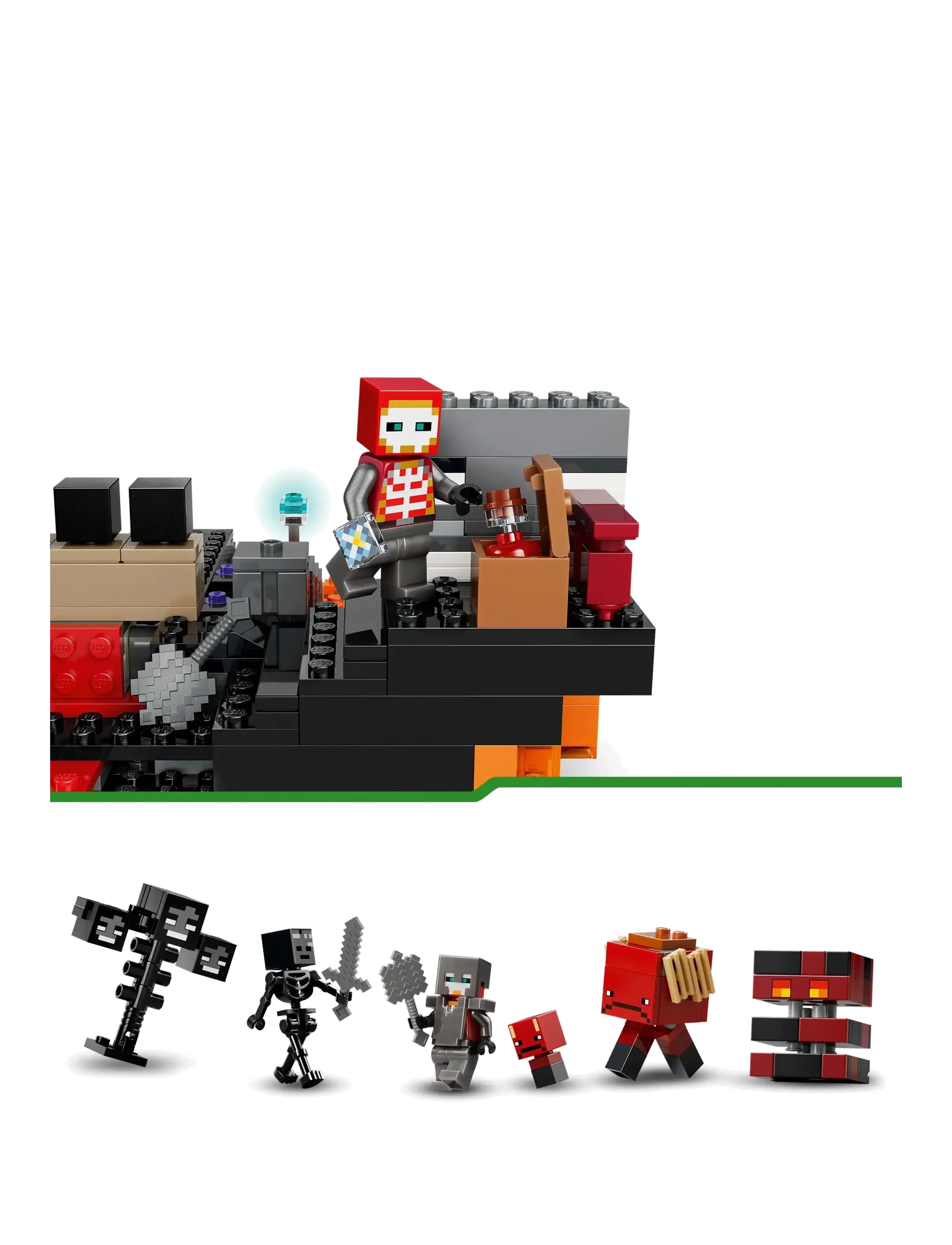 LEGO - Wither Battle Pretend Play Gamer Gift 21590 - lego minecraft® - multi - 4