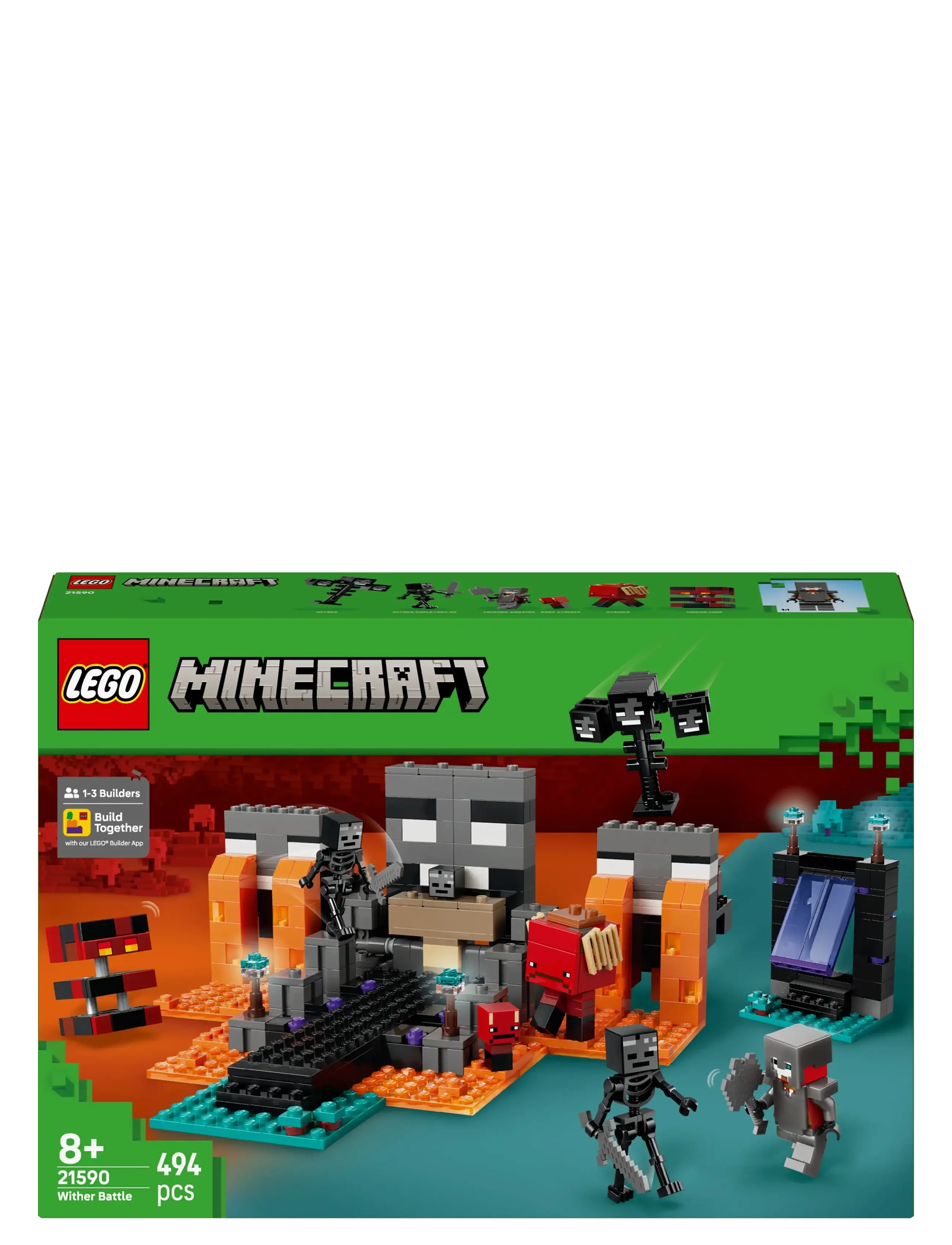 LEGO - Wither Battle Pretend Play Gamer Gift 21590 - lego minecraft® - multi - 5