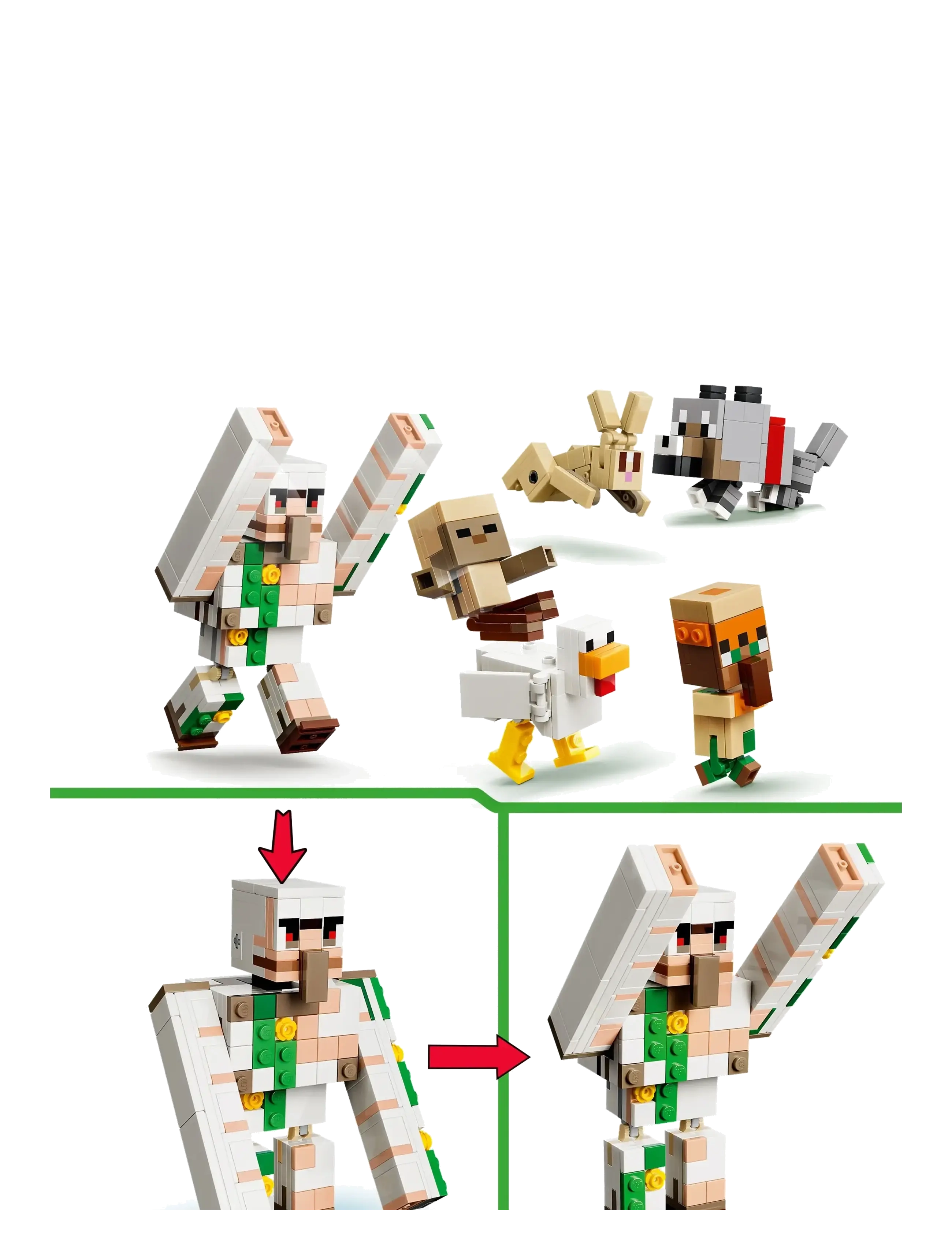 LEGO - Chicken Jockey Desert Attack 21592 - lego minecraft® - multi - 3