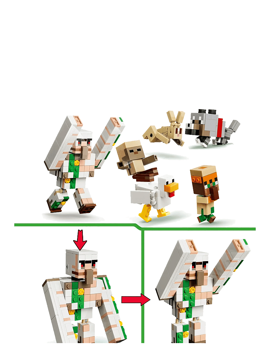 LEGO - Chicken Jockey Desert Attack Toy 21592 - lego minecraft® - multi - 3